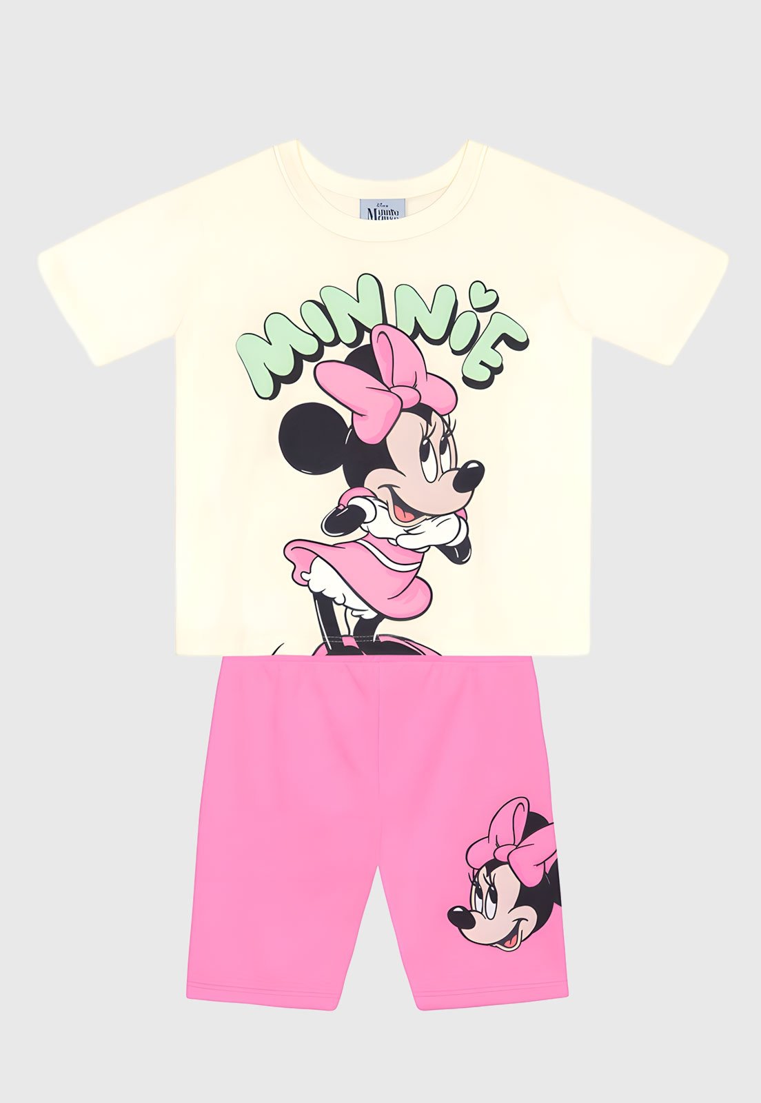 Conjunto Brandili Blusa E Ciclista Off-White