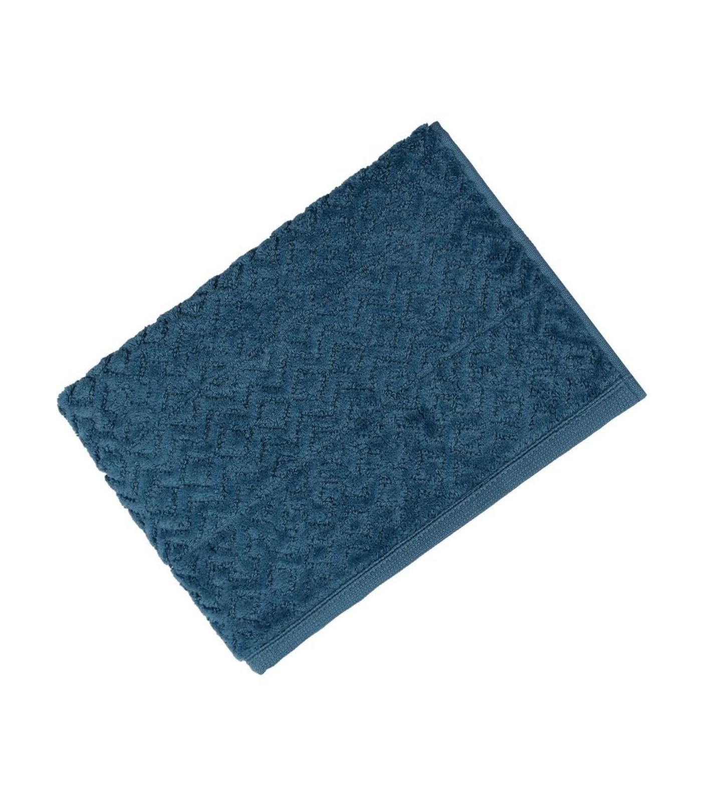 Toalha De Rosto Loft Fio Penteado Atlantica Azul