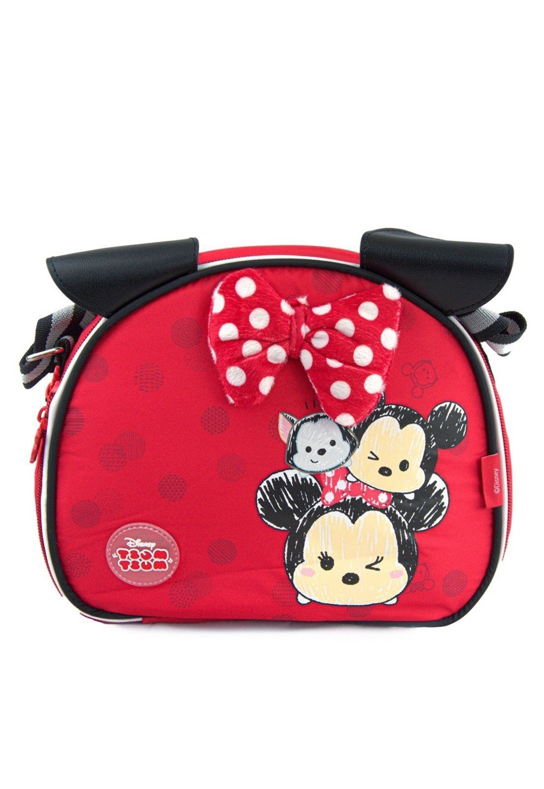Infantil – Lancheira Minnie Mouse Feminina Disney Escolar Resistente