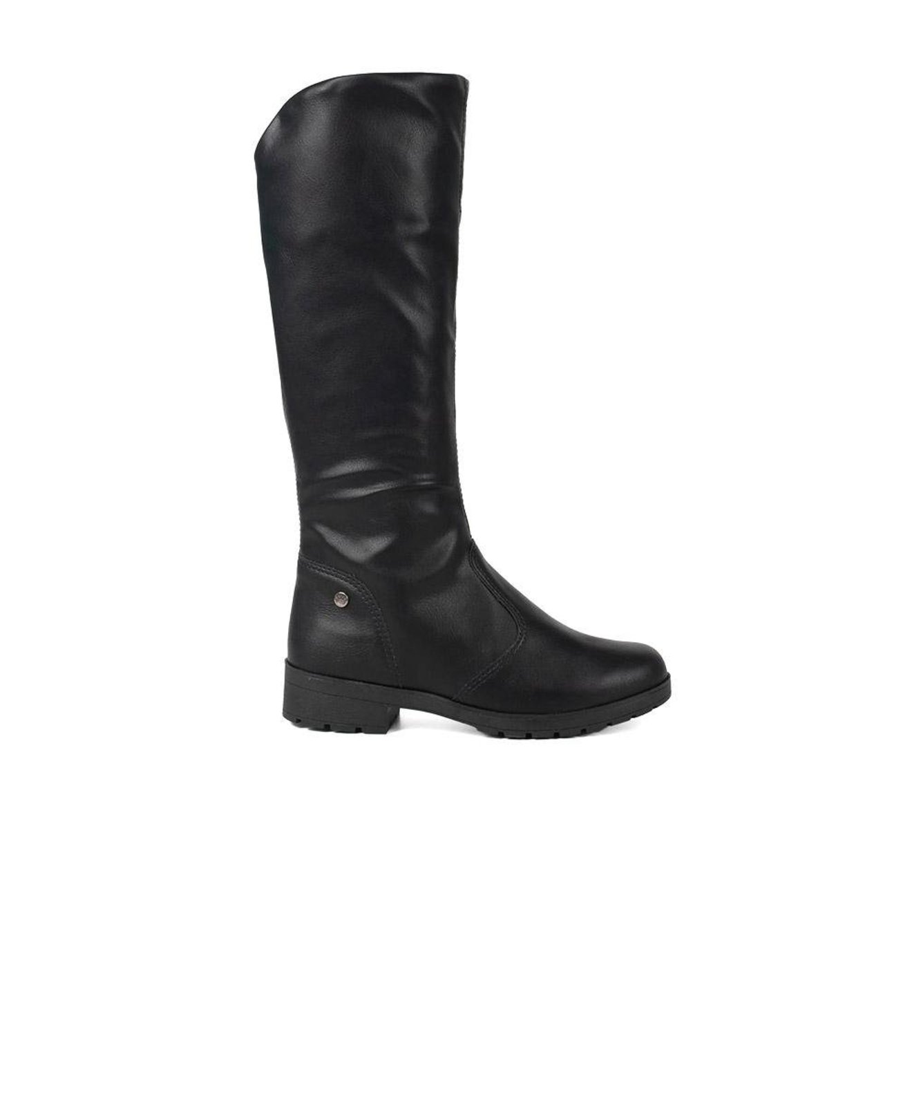 Infantil - Bota Cano Longo Pink Cats Preto Incolor