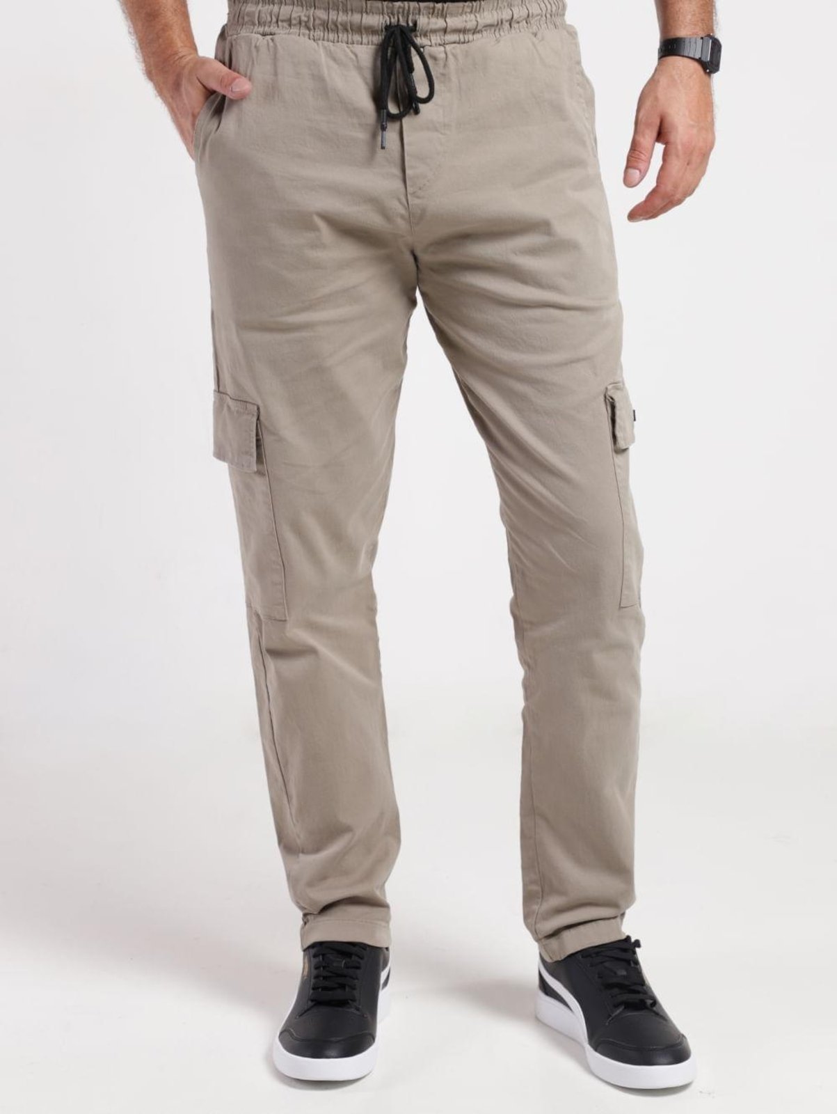 Calça Sarja Reta Elétron Masculina VERDE