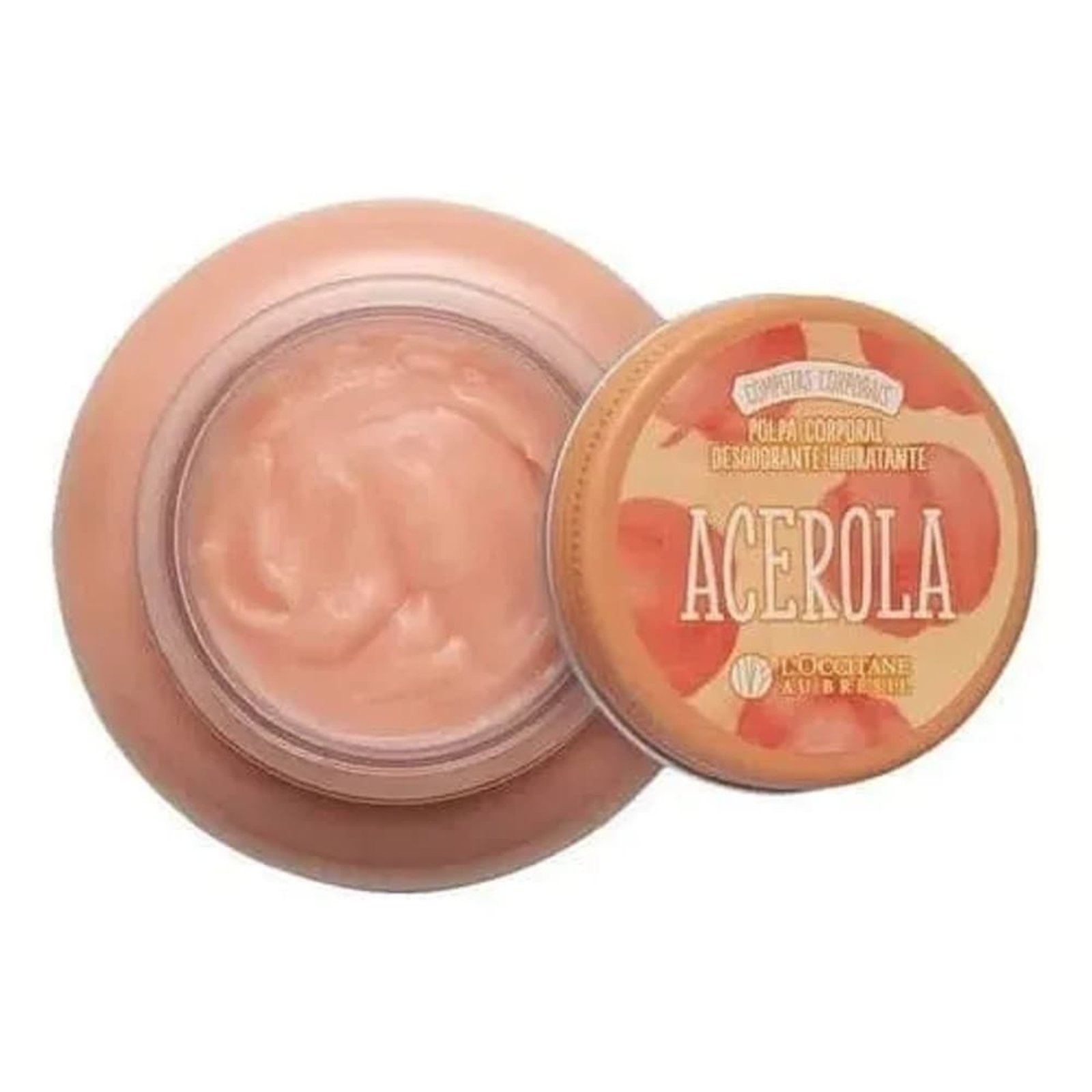 Polpa Corporal Desodorante Hidratante Acerola L’Occitane Au Brésil 200ml