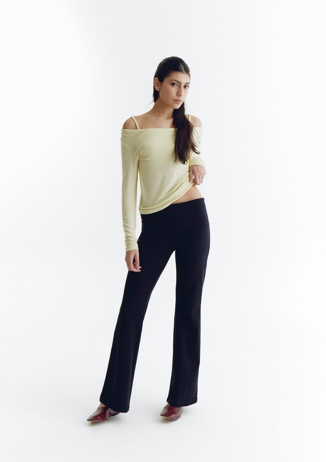 Blusa Feminina Decote Canoa Com Sobreposição Hering