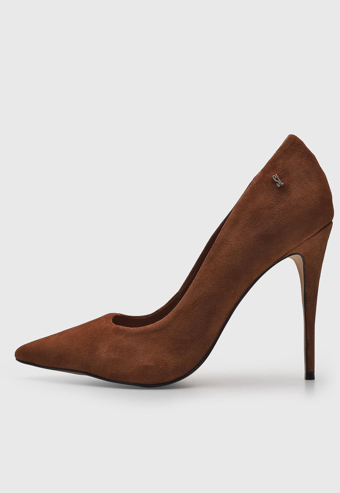 Scarpin Feminino Santa Lolla Salto Fino Marrom