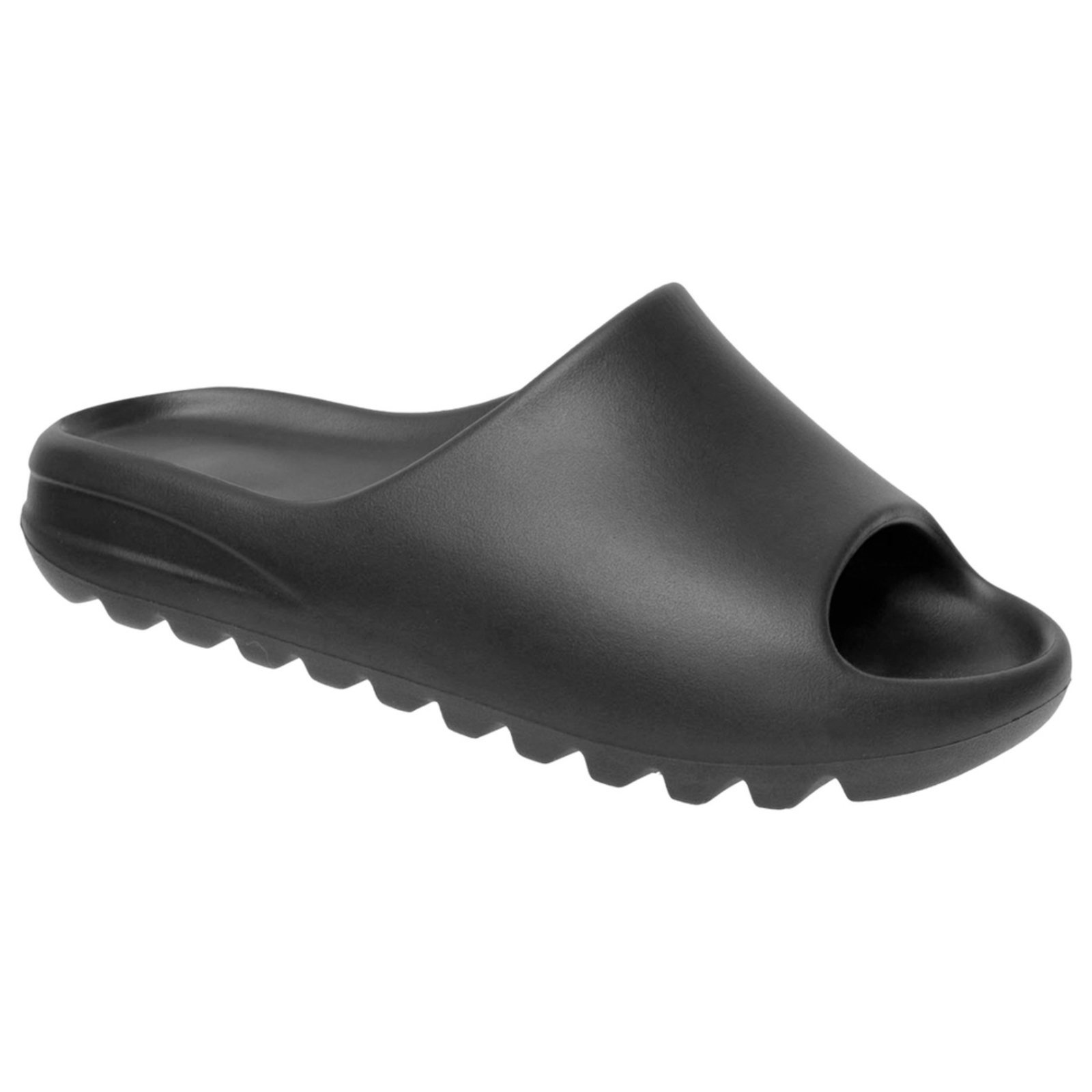 Chinelo Nuvem Retro Slide Tratorado Leve Confortável Ortopédico EVA Unissex Preto