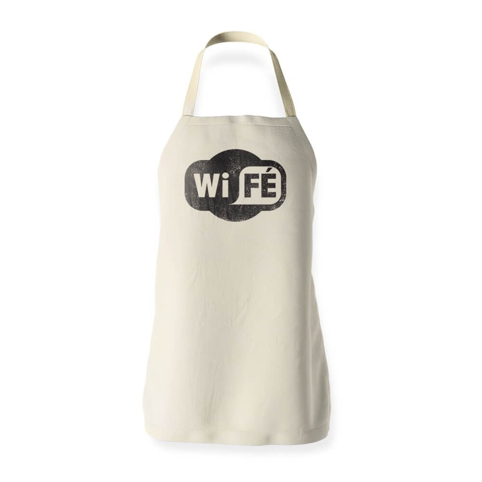 Avental Wifé - Bege - Casual - Studio Geek