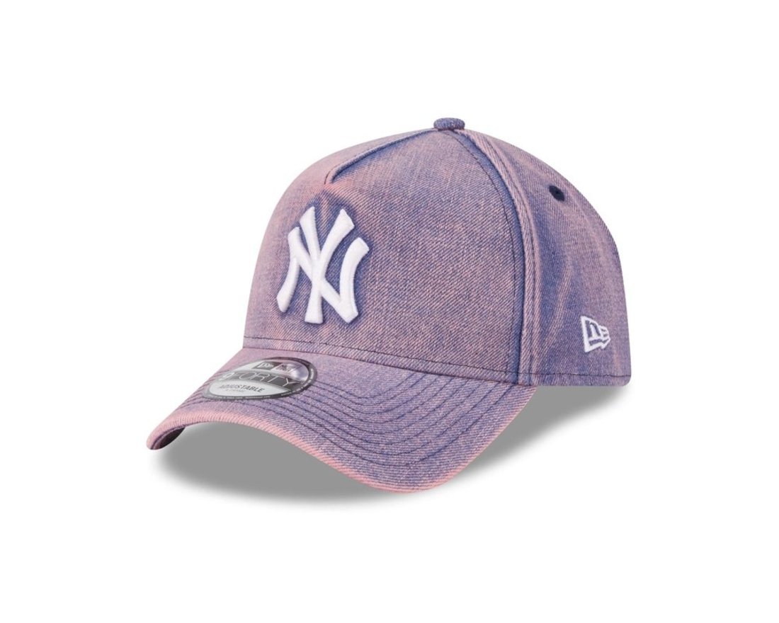 Bone New Era 9FORTY A-Frame New York Yankees MLB Rosa
