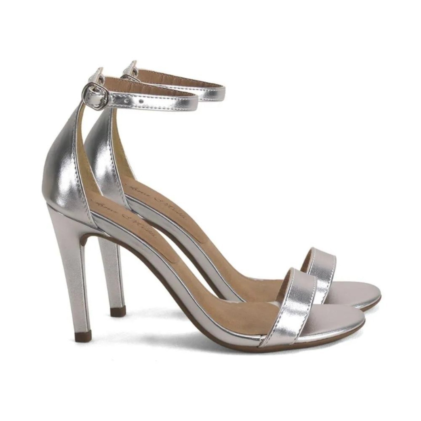 Sandália Minimalista Charme e Leveza Feminina Ana Mello Incolor
