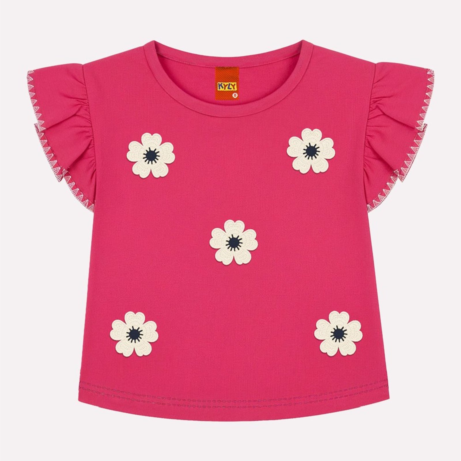 Infantil - Conjunto Menina Bordado Kyly
