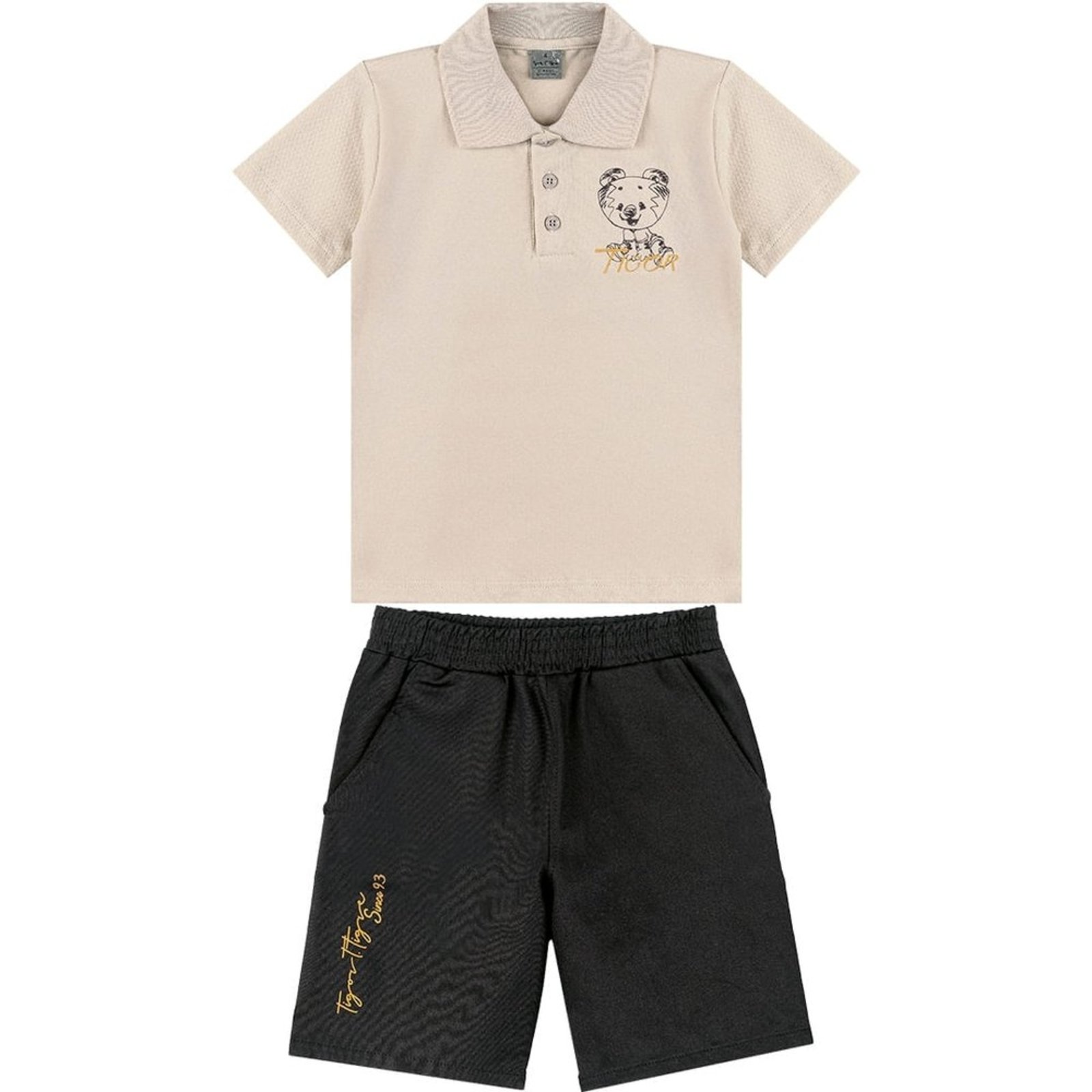 Infantil - Conjunto Curto Menino Tigor T. Tigre