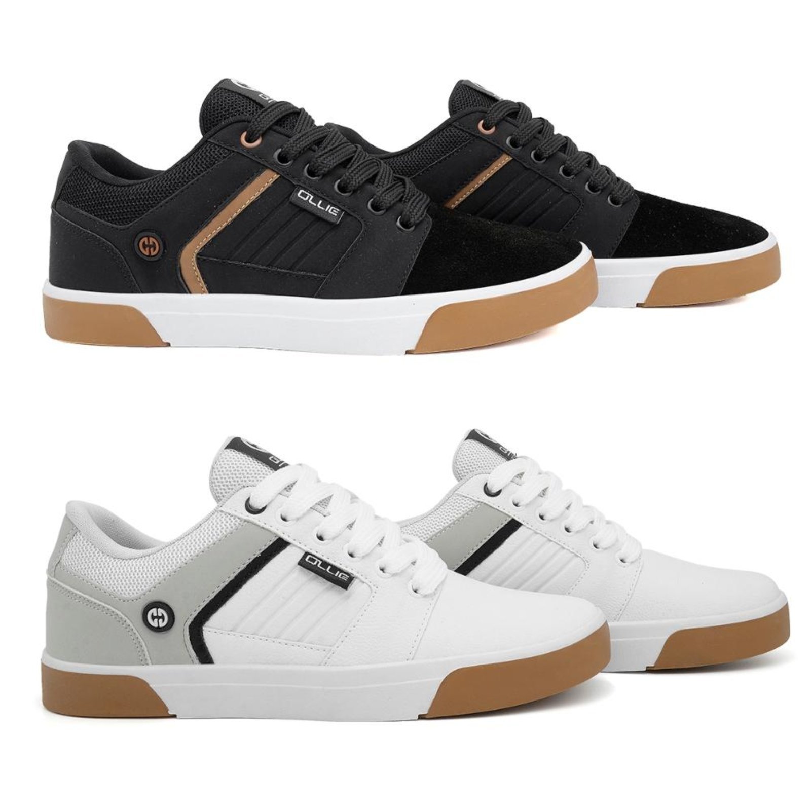 Kit 2 Tênis Street Ollie Masculino Monster Conforto Preto