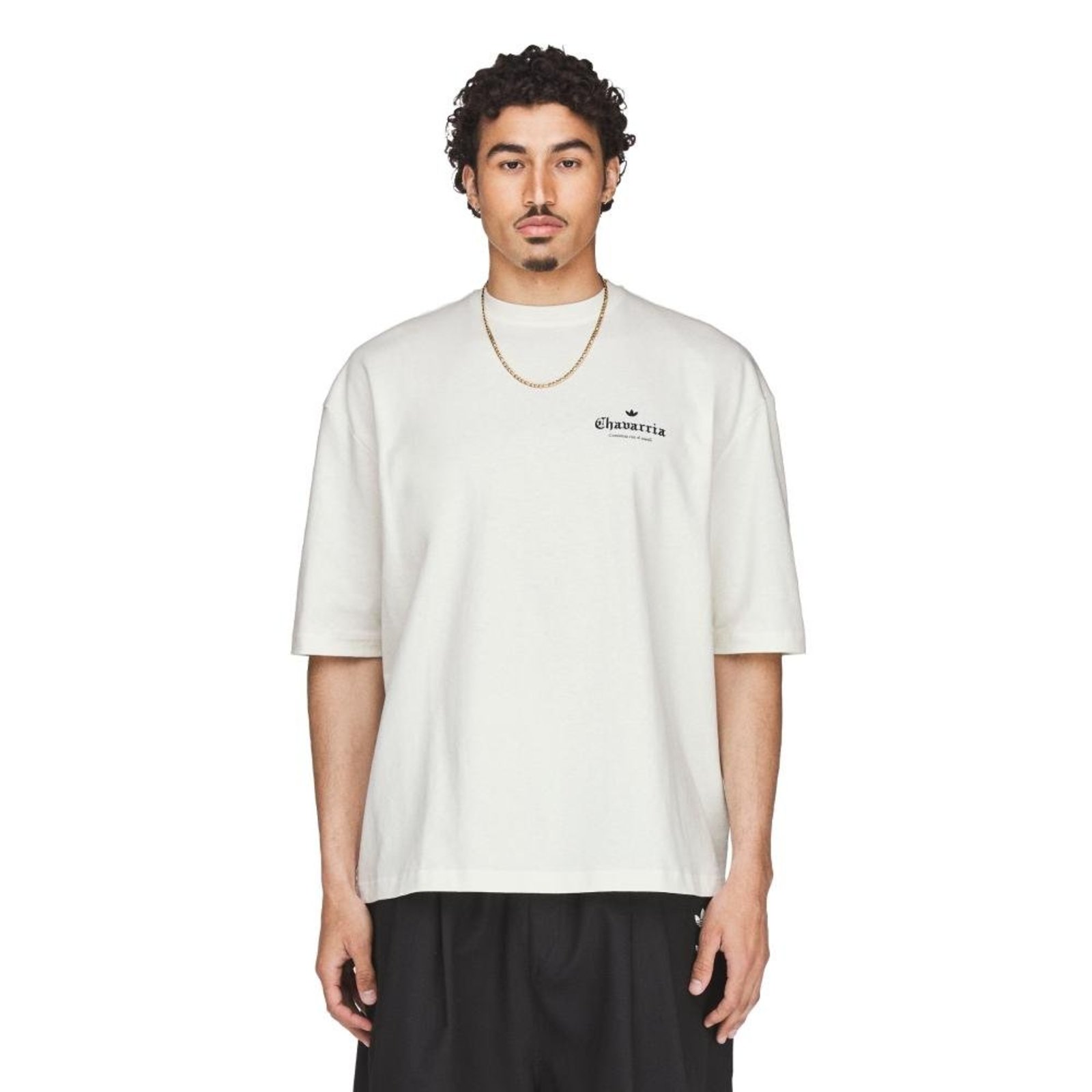 Camiseta Estampada Chavarria adidas Originals Branco