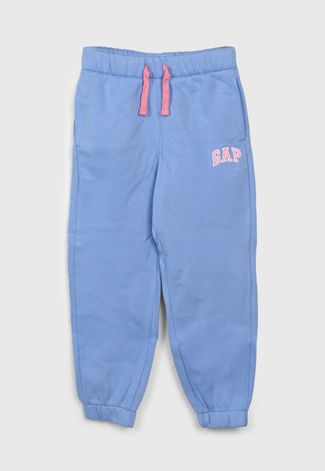 Infantil - Calça de Moletom GAP Modelagem Confortável Azul Claro