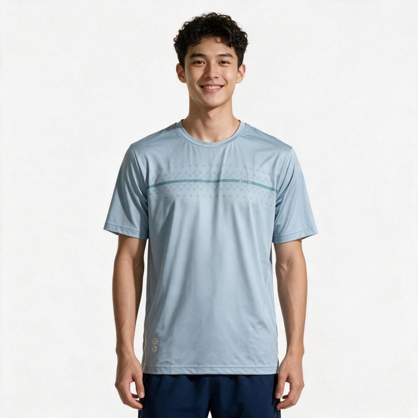 Camiseta Dry Masculina Erva Daninha UV15+ Azul 18715 - Azul - ERVA DANINHA