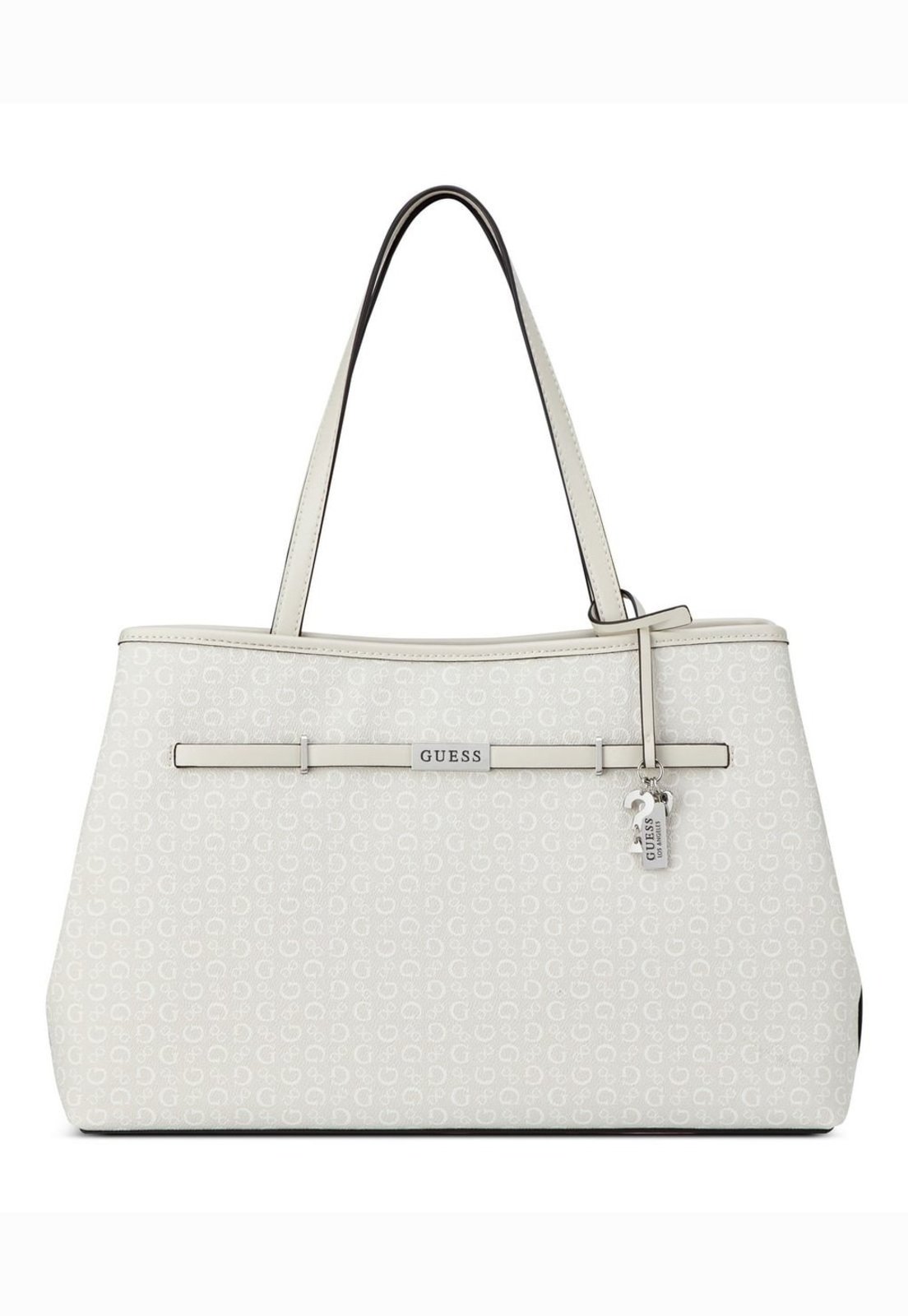 Bolsa Guess Angelica Carryall Cinza Claro