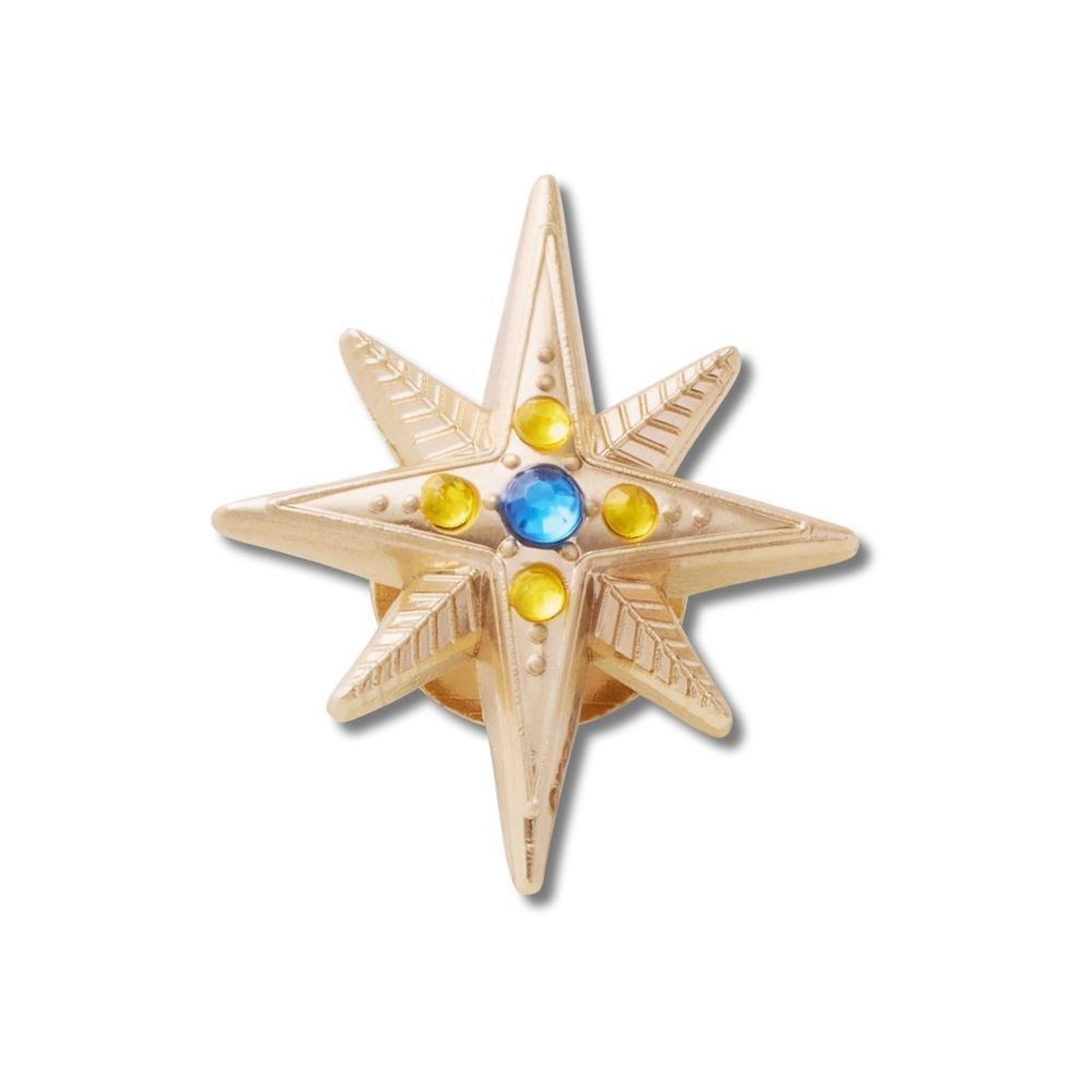 Infantil - Jibbitz™ Estrela Celestial Com Gema Único Branco