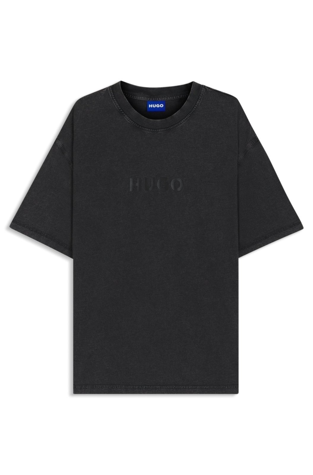 Camiseta De Algodão-Jersey Com Estampa De Logo Tonal