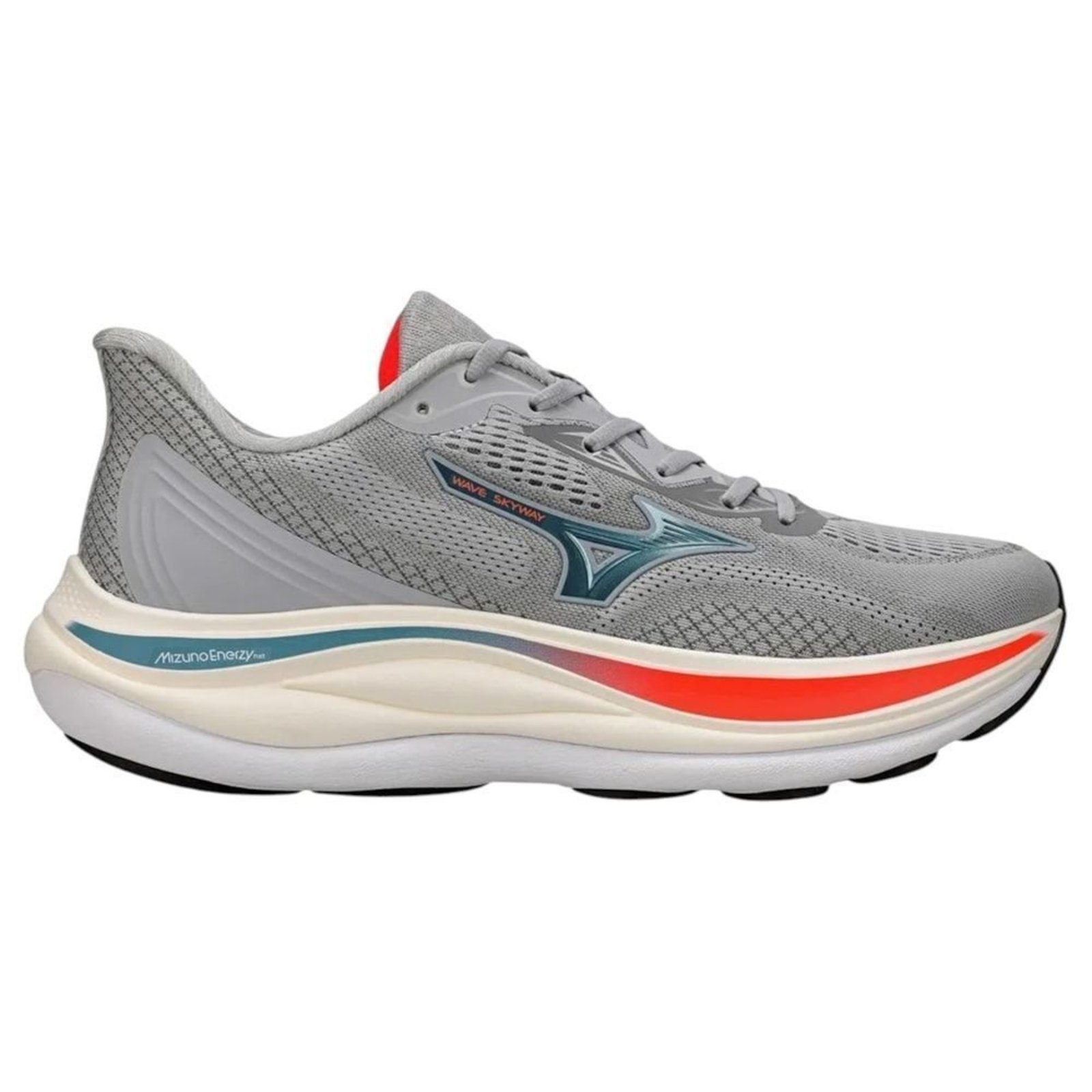 Tênis Mizuno Wave Skyway Masculino - Cinza - Mizuno