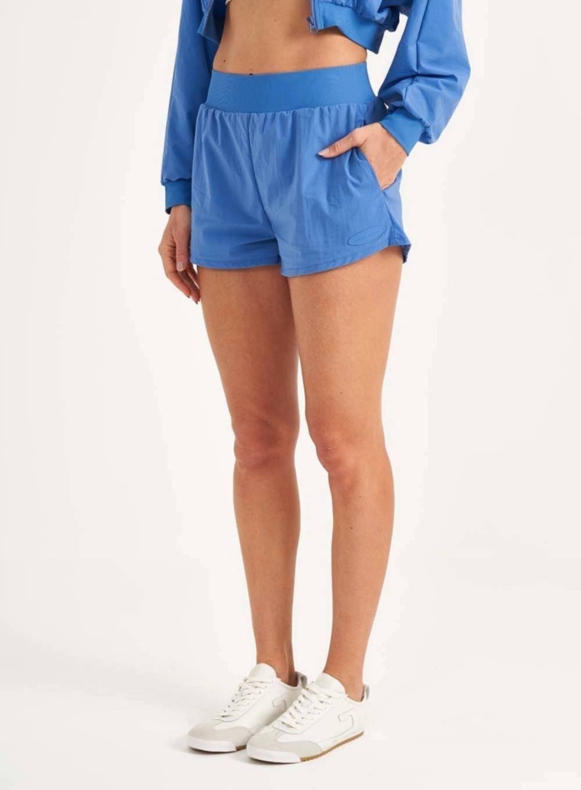 Short Colcci Sport Cuper Mid Feminino Azul