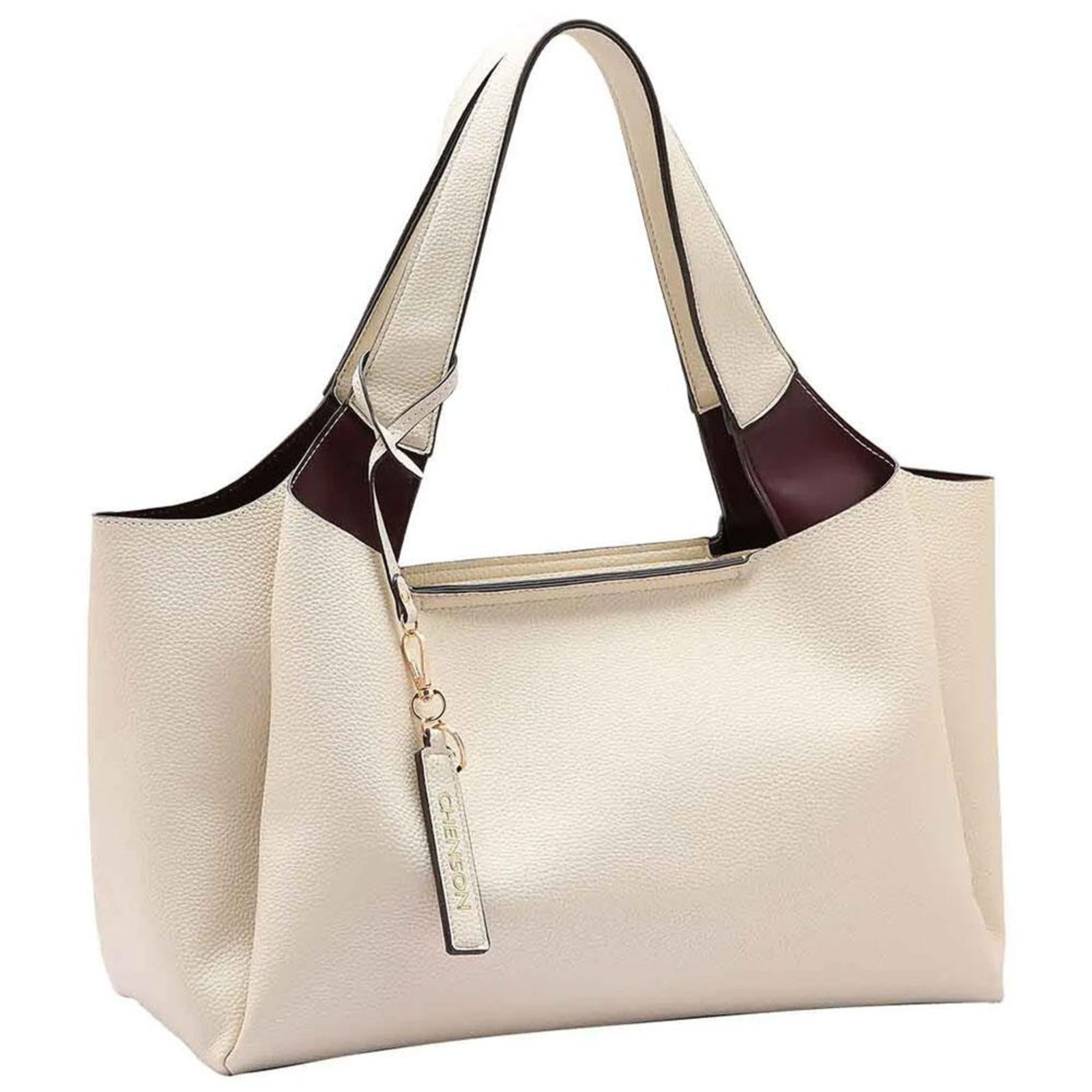 Bolsa Feminina Chenson Cg85006 1825006 Bege