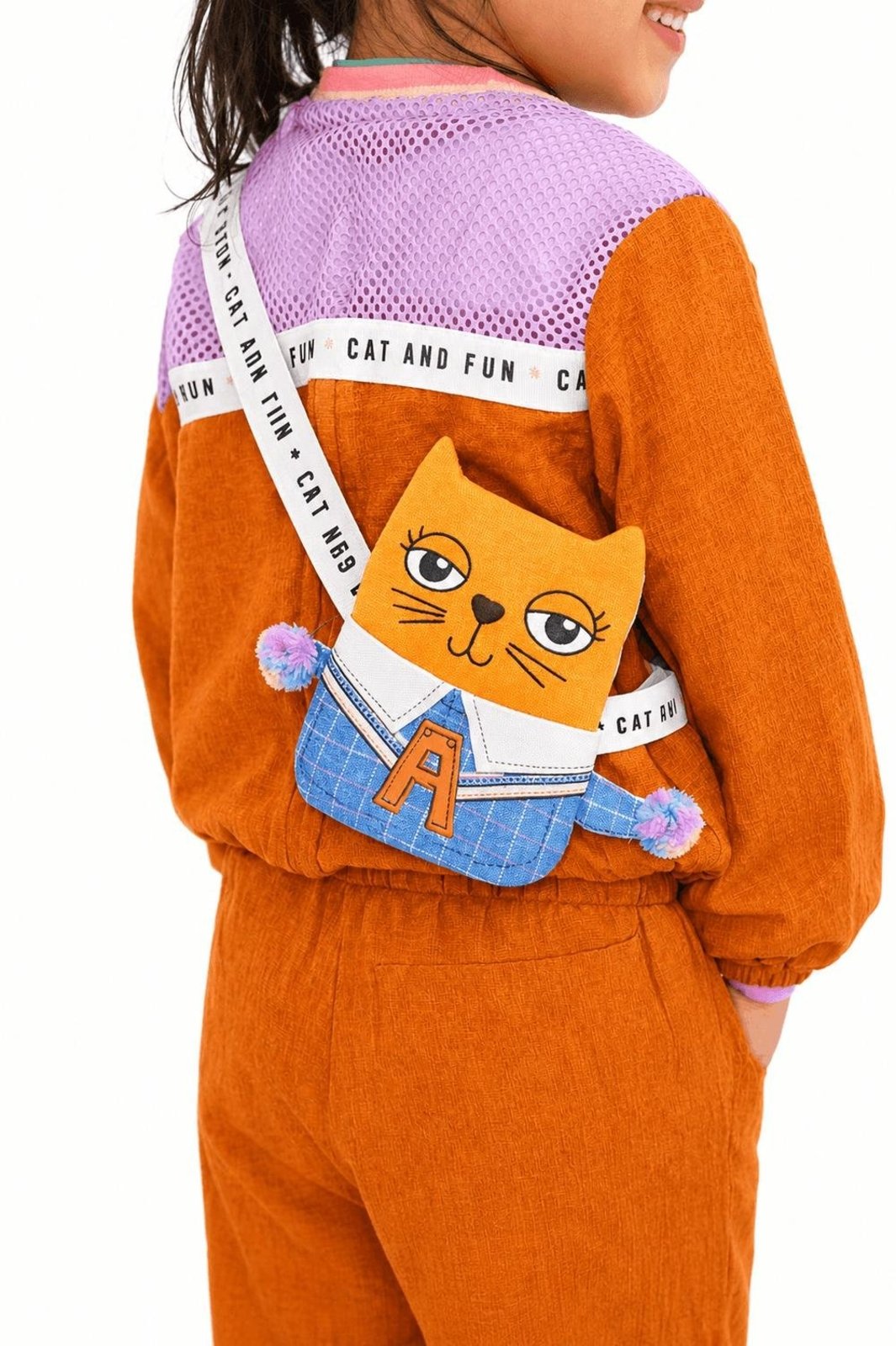 Infantil - Bolsa Animadoras Subaquáticas Alphabeto Laranja