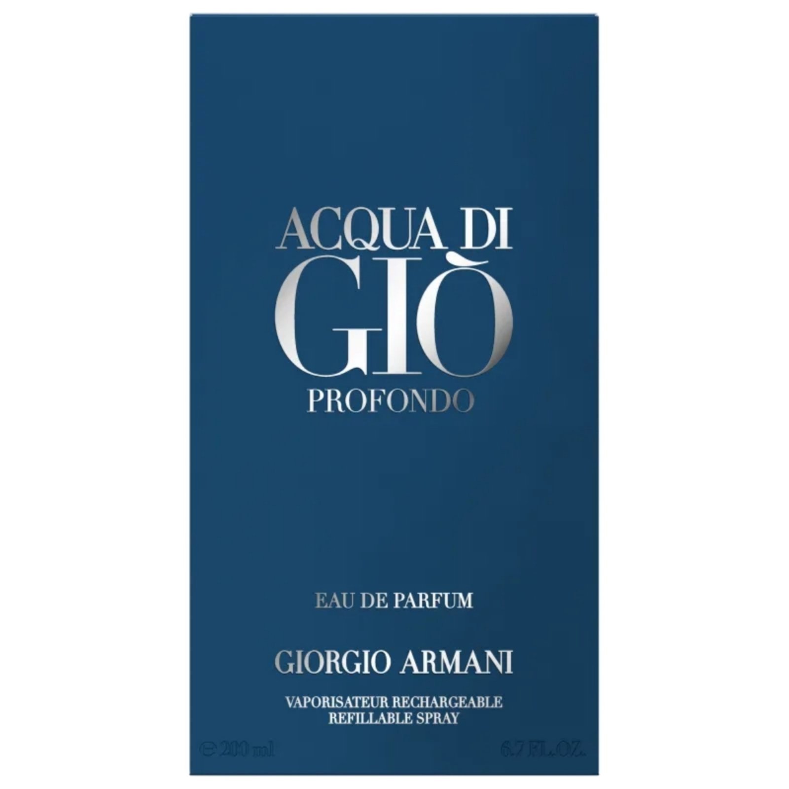 Vista 3 Armani Acqua Di Gio Profondo Edp - Perfume Masculino Giorgio Armani unico Giorgio Armani unico