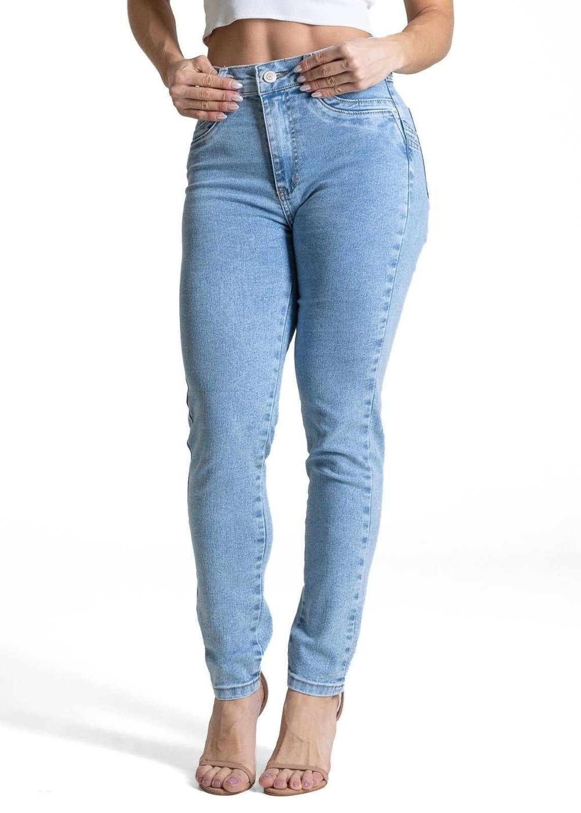 Calça Jeans Sawary Levanta Bumbum - 283617 - Azul - Sawary