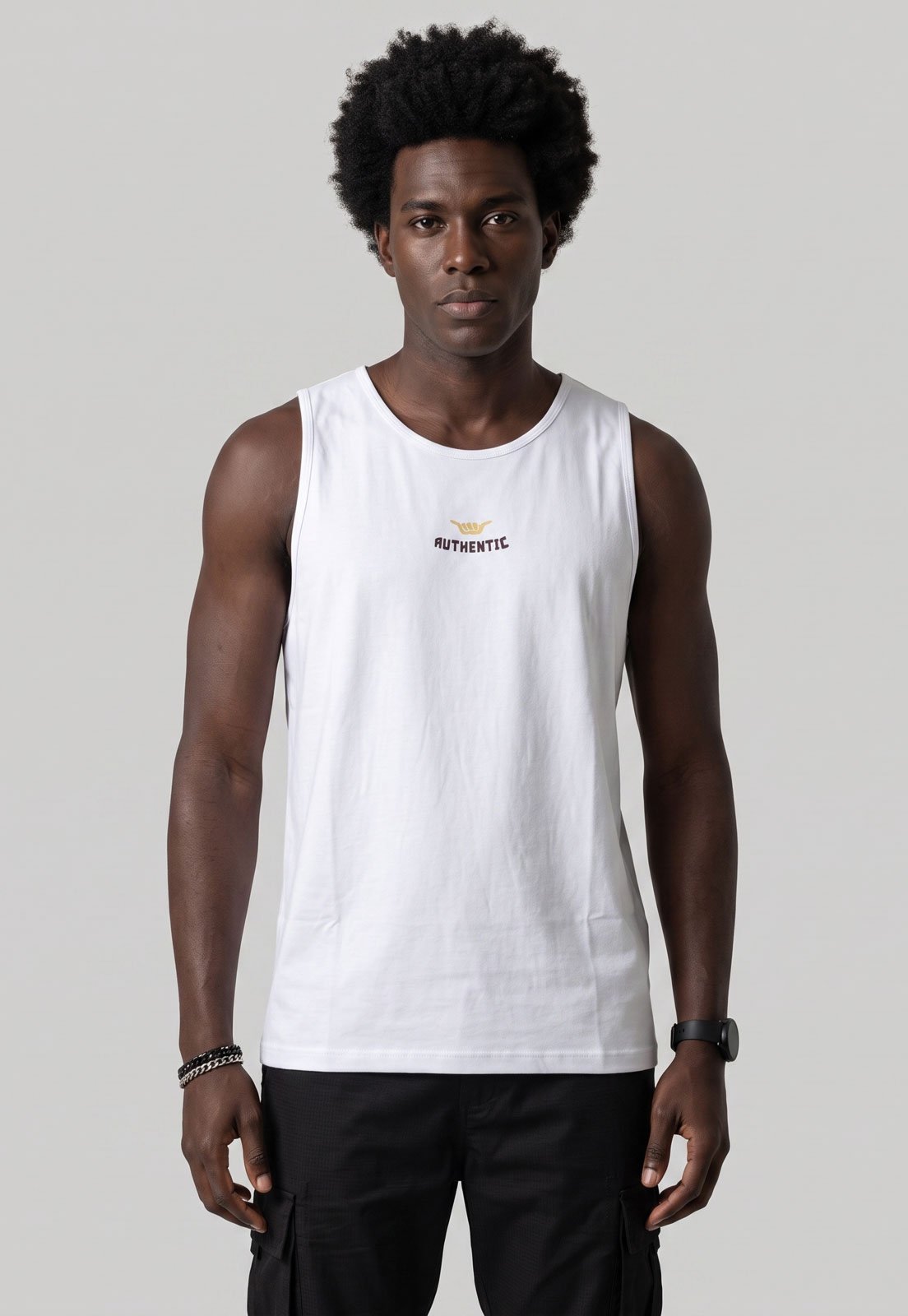 Regata Masculina Hang Loose Silk Soul Branca