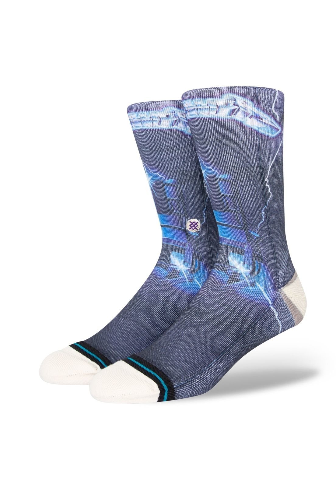 Meia Stance The Chair Metallica Roxa