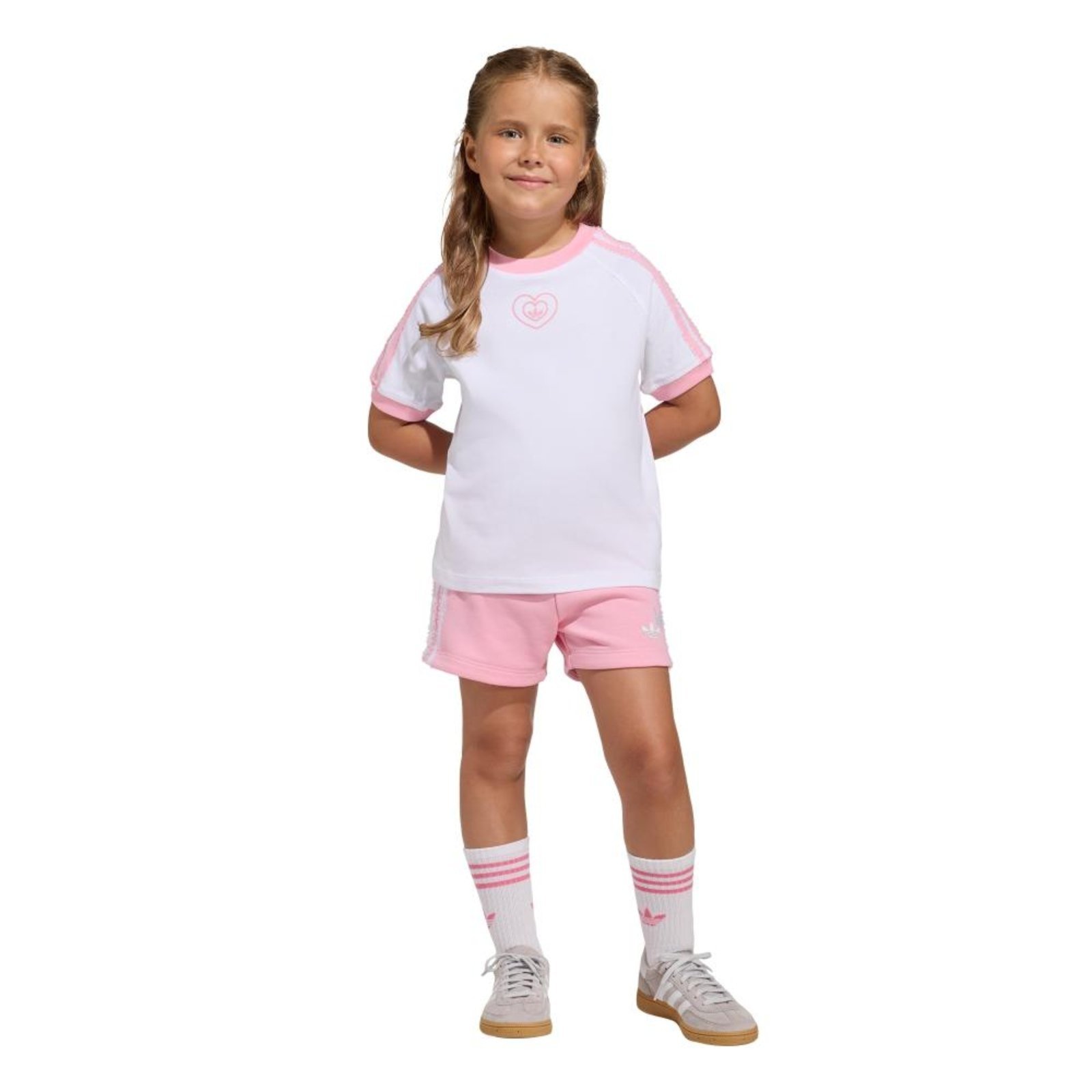 Infantil - CONJUNTO CAMISETA E SHORTS ADIDAS DISNEY adidas Originals Branco