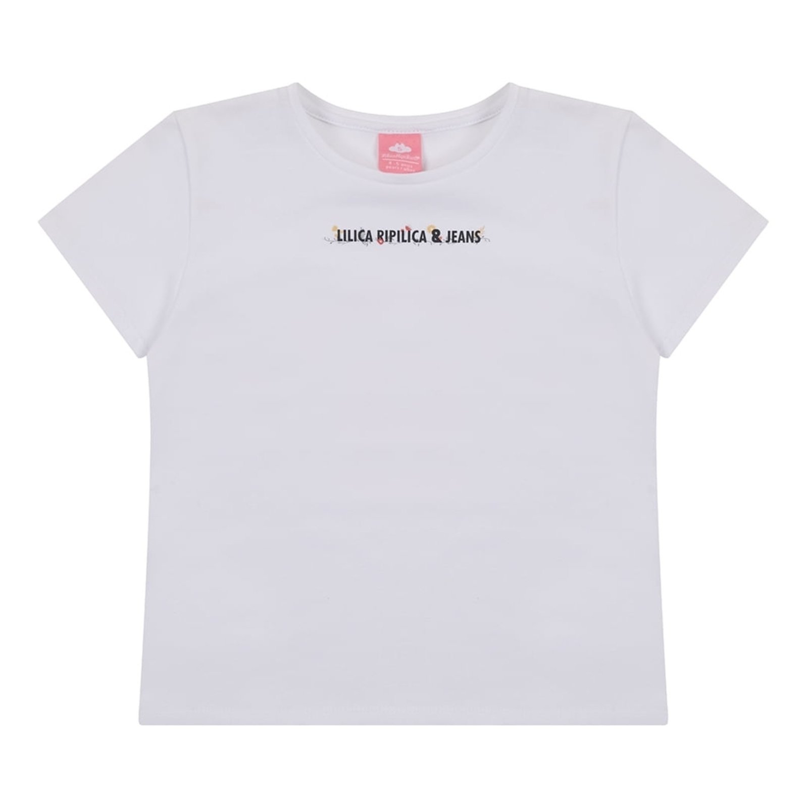Infantil - Blusa Manga Curta Feminina Lilica Ripilica