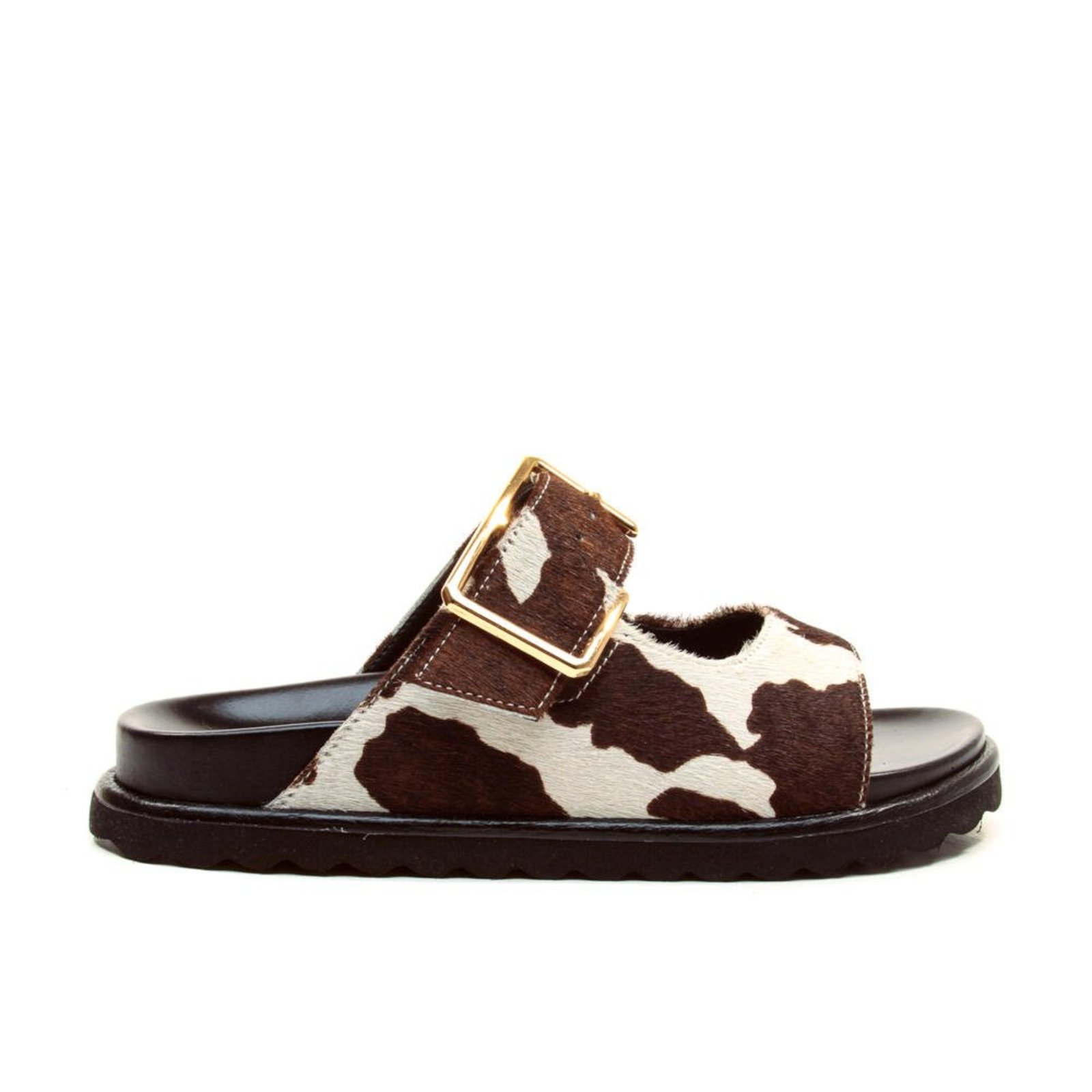 Sandália Papete Animal Print Cecconello 2491008-21