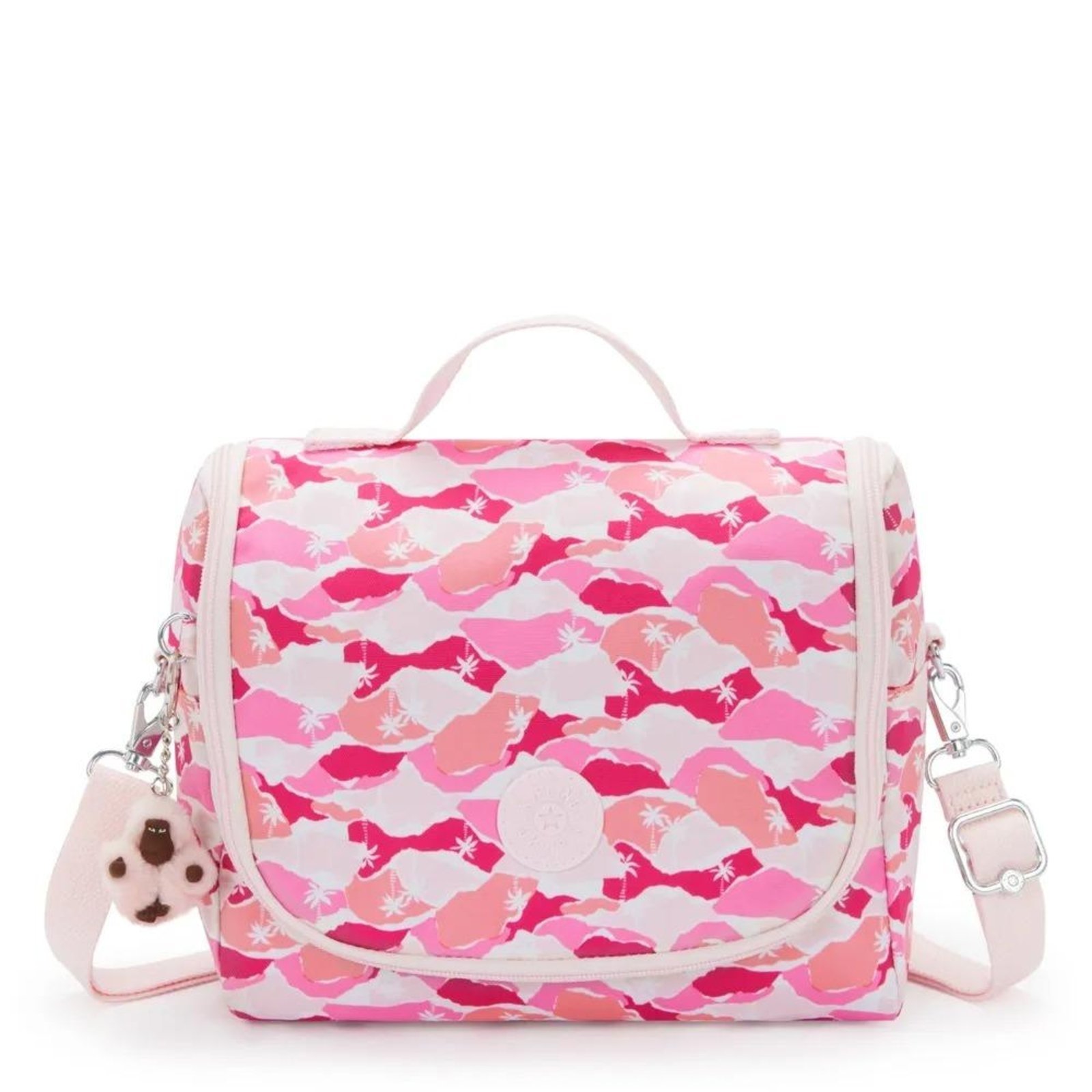 Vista 2 Infantil - Lancheira Kipling New Kichirou Pink Palm rosa pink Kipling rosa pink