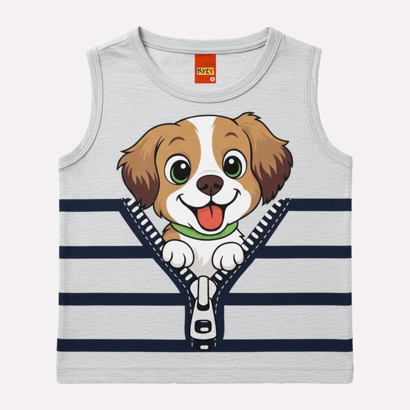 Infantil - Regata Menino Cachorrinho Kyly