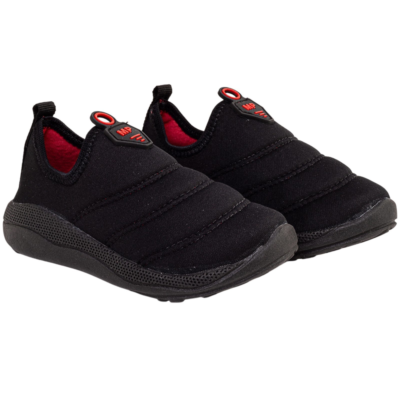 Vista 3 Infantil - Tênis Jogging Calce fácil Minipasso preto Minipasso preto