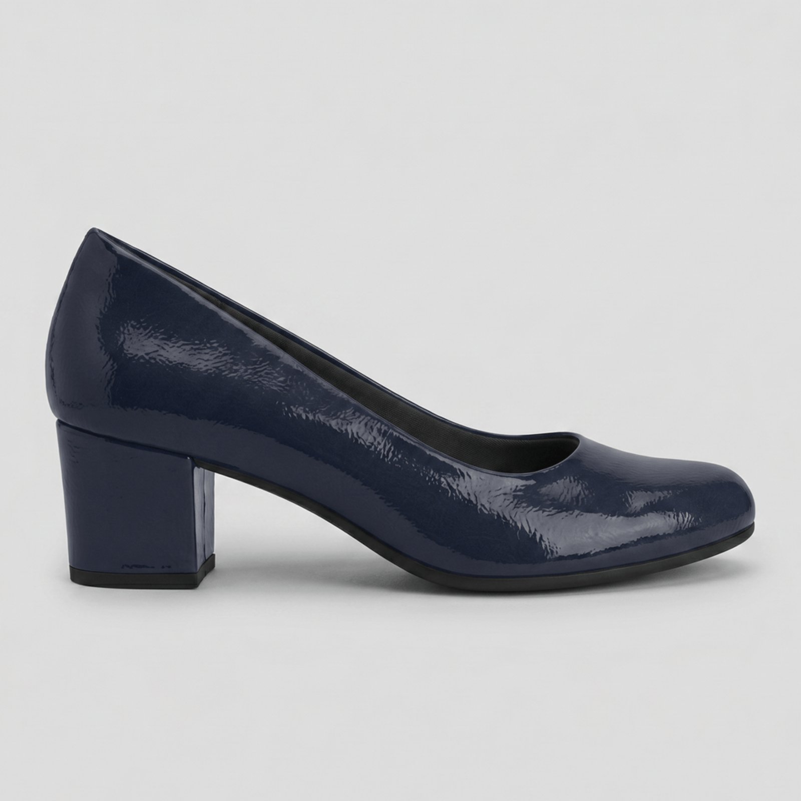 Scarpin Laura Salto Médio Navy