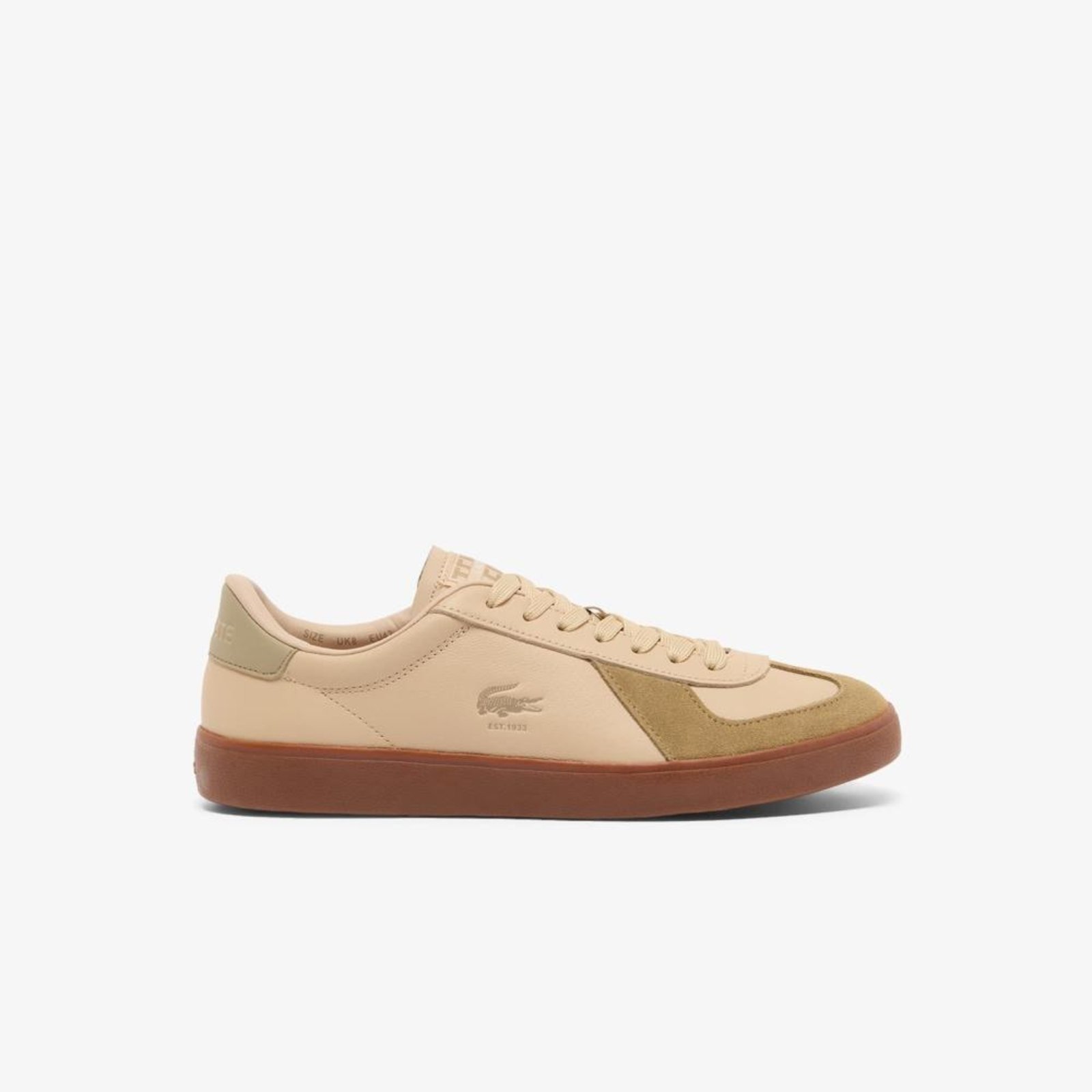 Tênis Masculino Baseshot Pro de Couro Bege