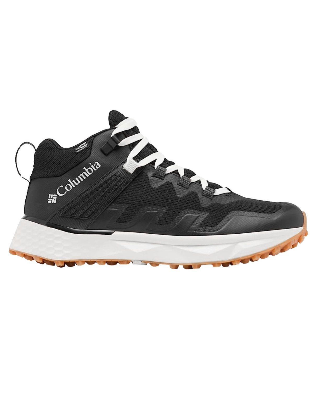 Tênis Columbia Masculino Facet 75 Mid Outdry Black Preto