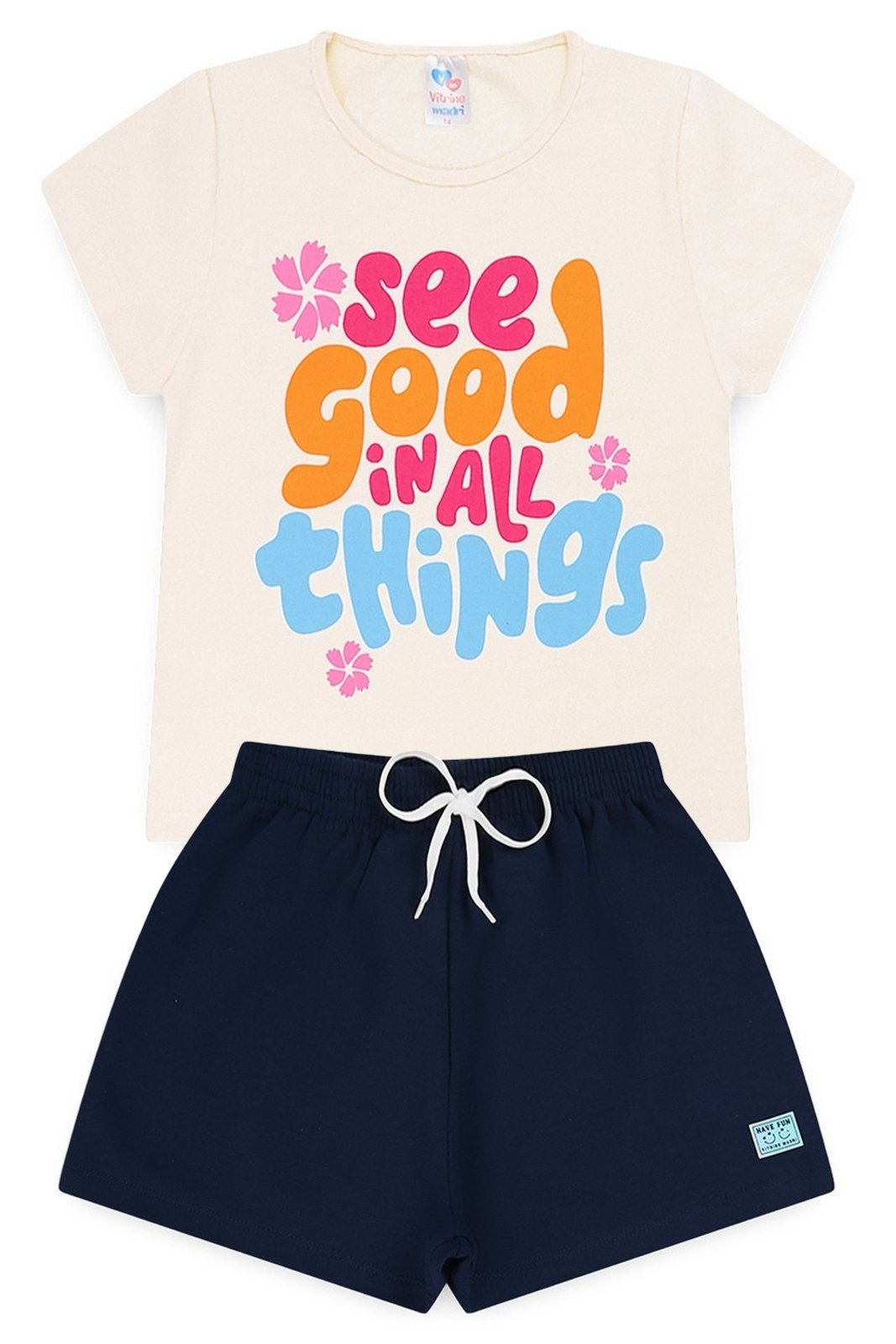 Infantil - Conjunto Juvenil Verão Feminino Good Things