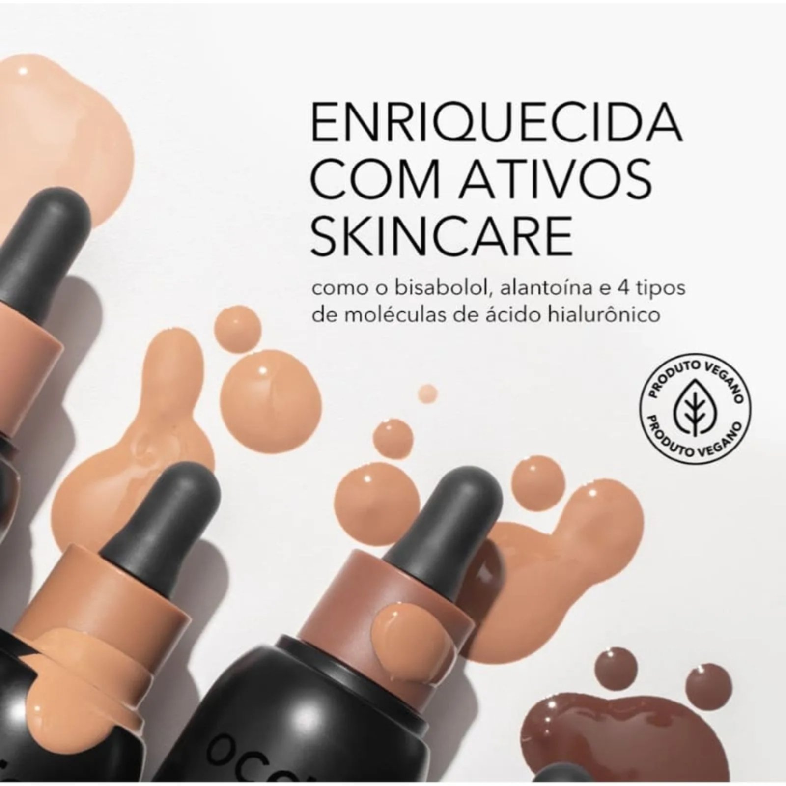 Vista 3 Océane Edition Base Fluida Proteção Fps30 - Skin Tint 300m bege Oceane bege