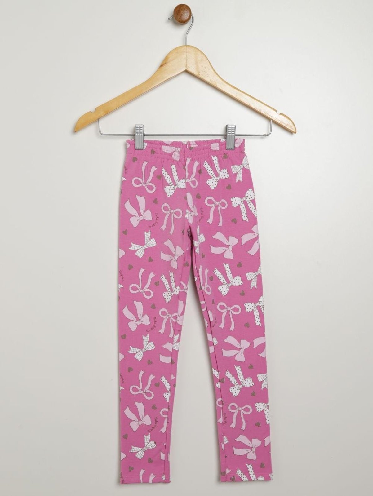 Infantil - Calça Molecotton Para Menina - ROSA