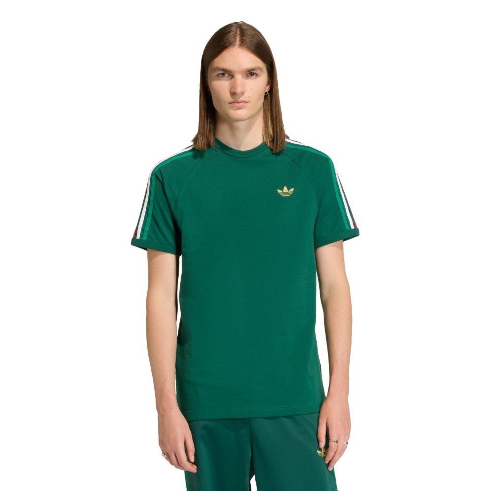 Camiseta Três Listras Verde