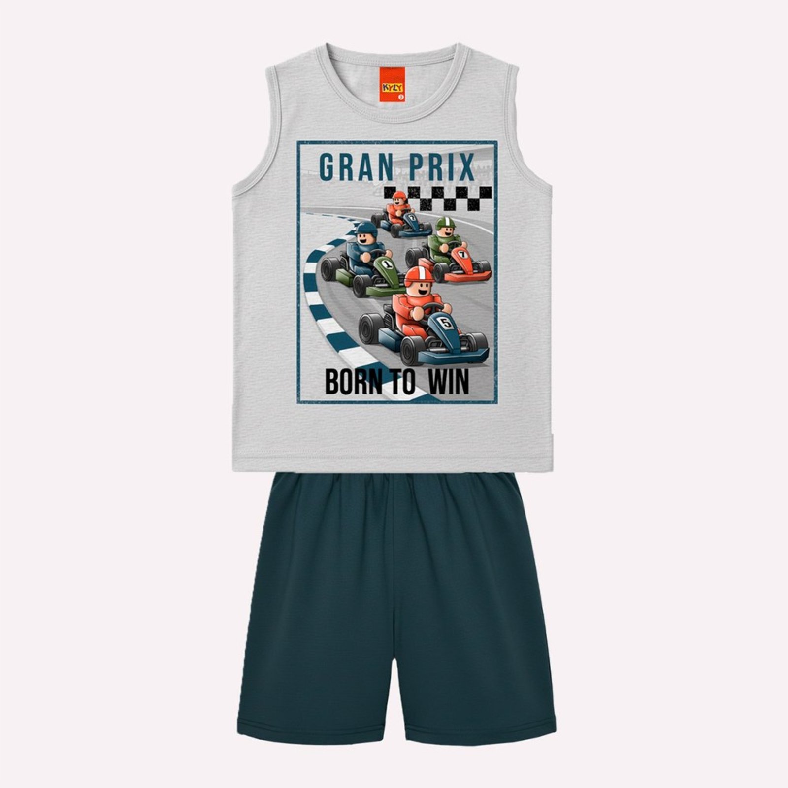 Infantil - Conjunto Menino Estampa Kyly