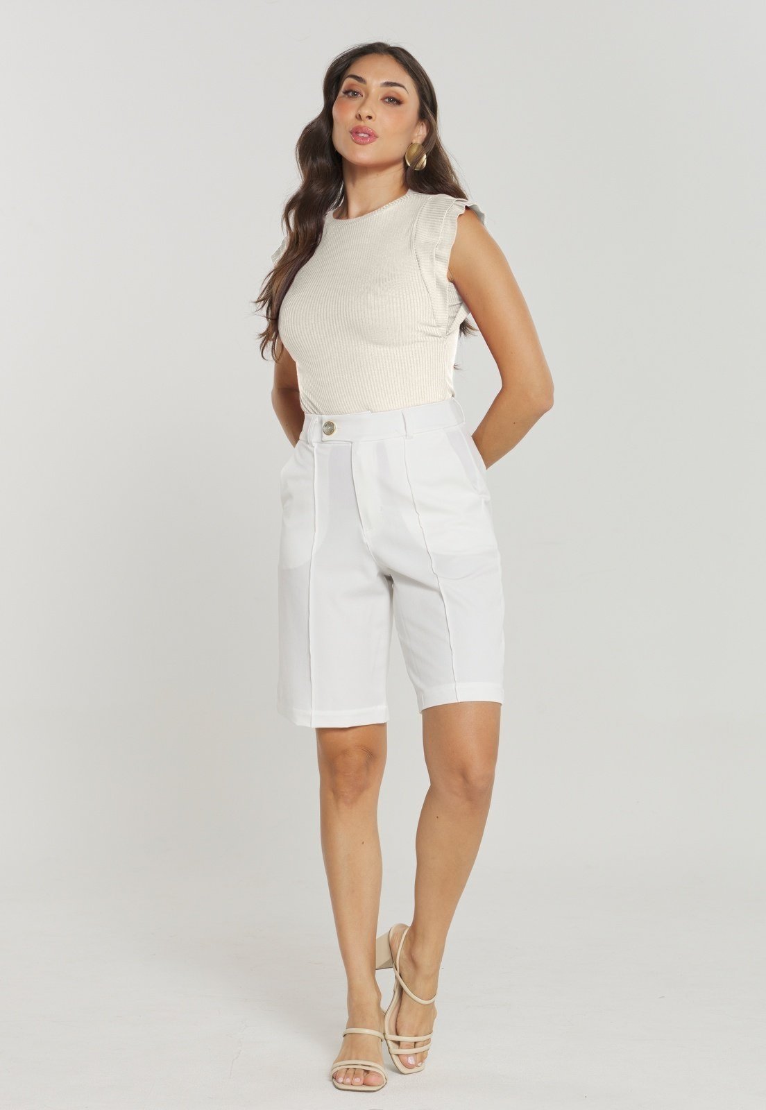 Blusa Rudély Canelada Off-White