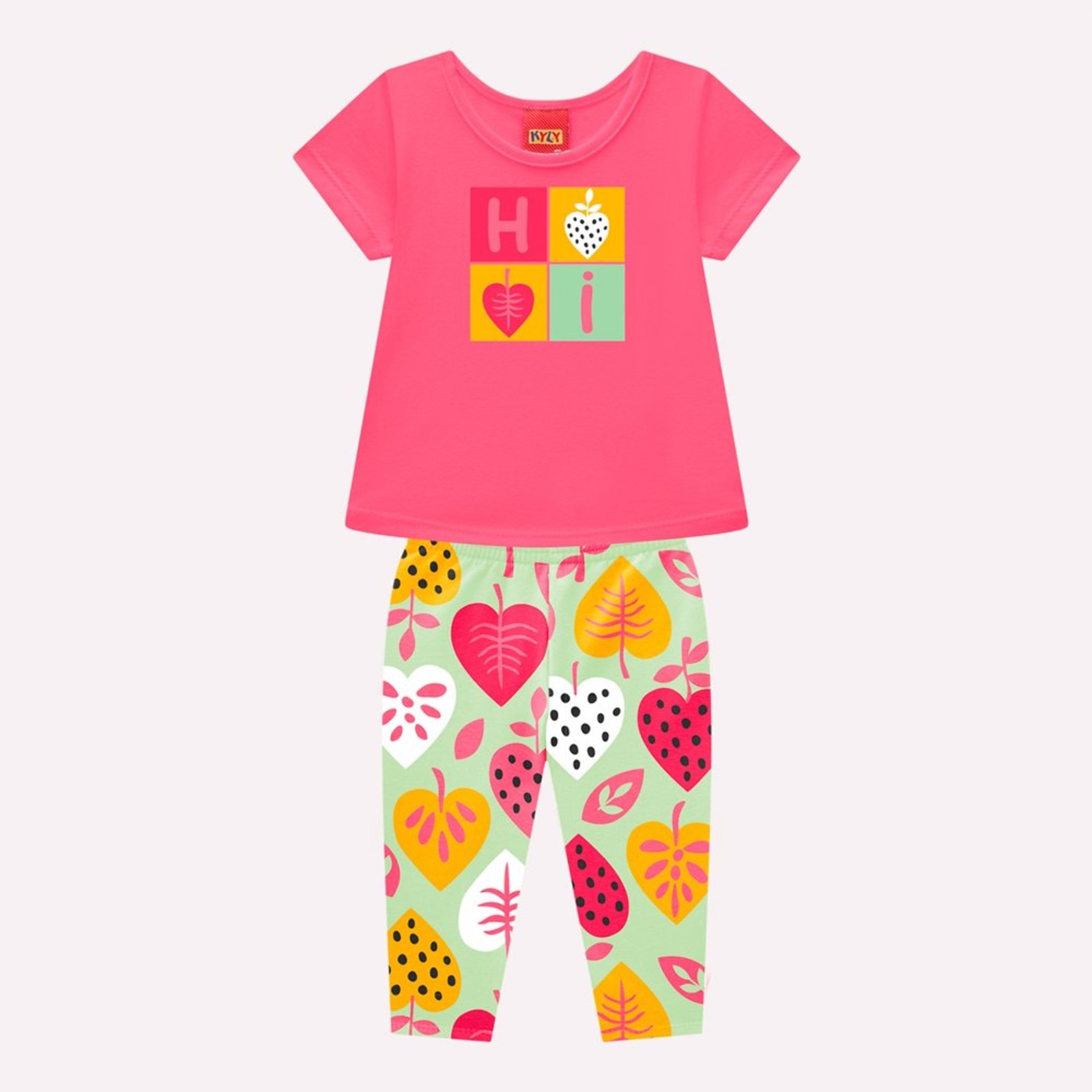 Infantil - Conjunto Menina Estampa Kyly