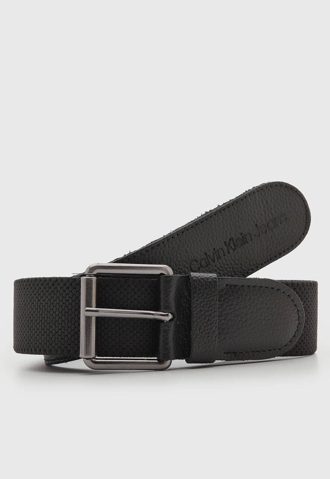 Cinto Masculino Calvin Klein Texturizado Preto