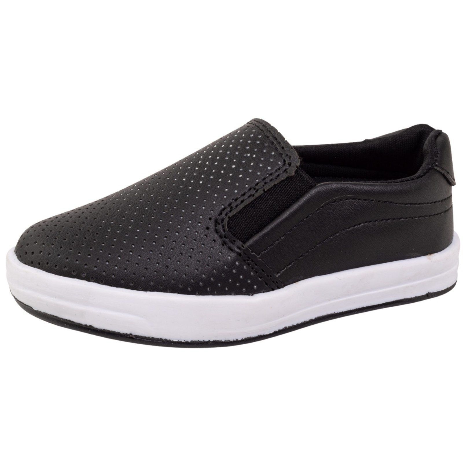 Infantil – Tenis Masculino Minipasso Tênis Slip On Iate Preto
