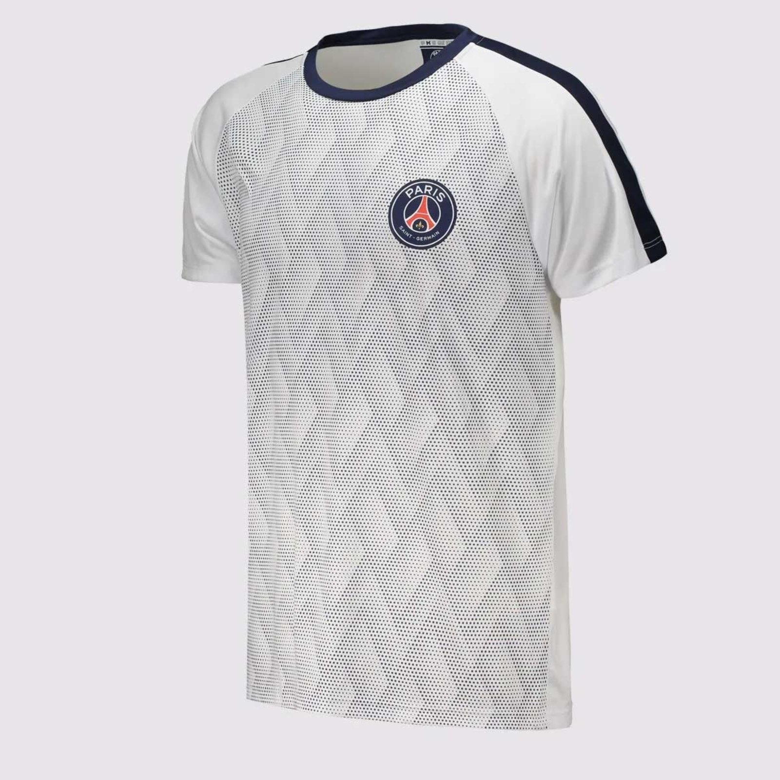 Vista 3 Camisa PSG Dryfit Juvenil Branca Balboa branco Balboa branco
