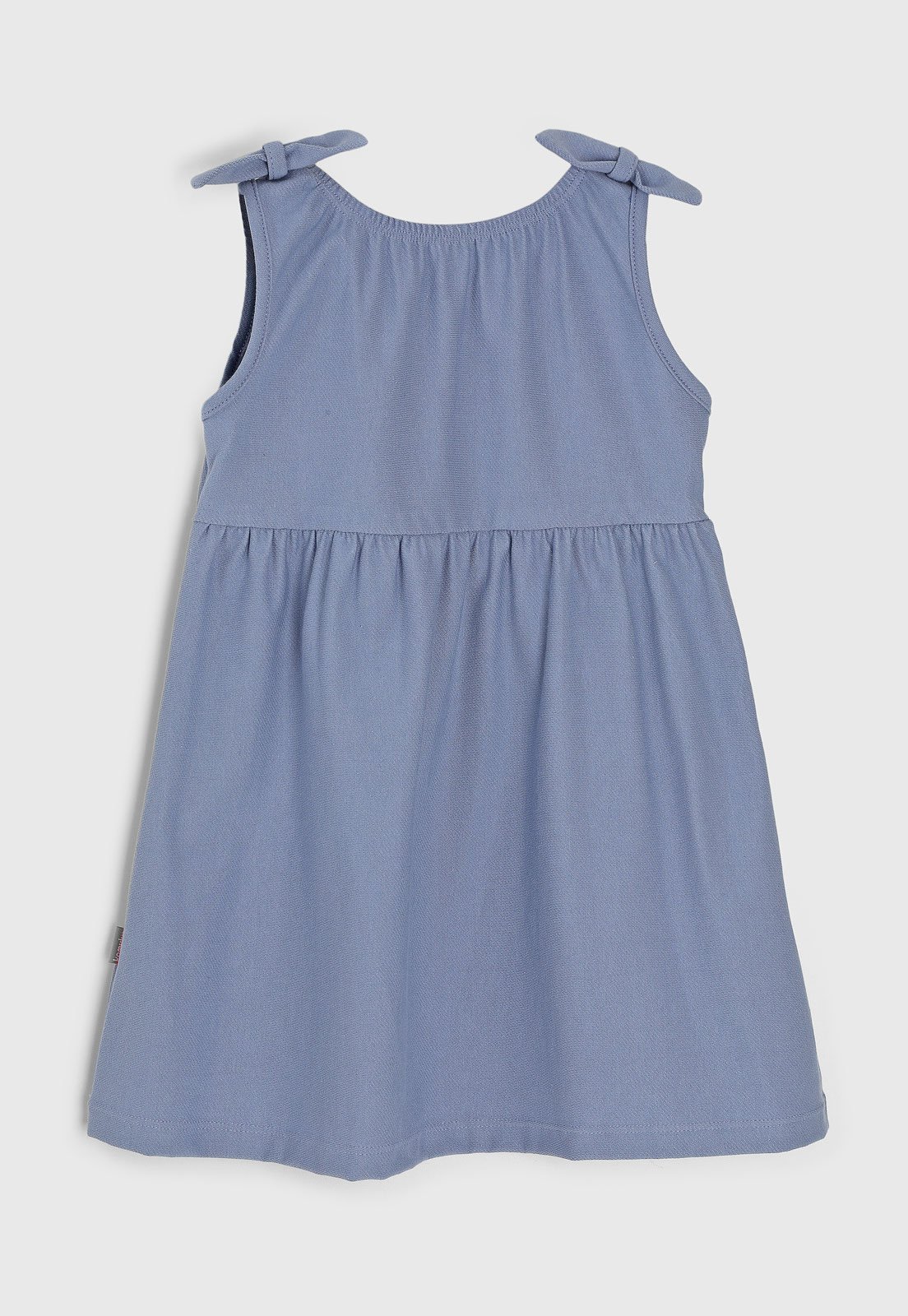 Vista 3 Vestido Kamylus Laços azul Kamylus azul