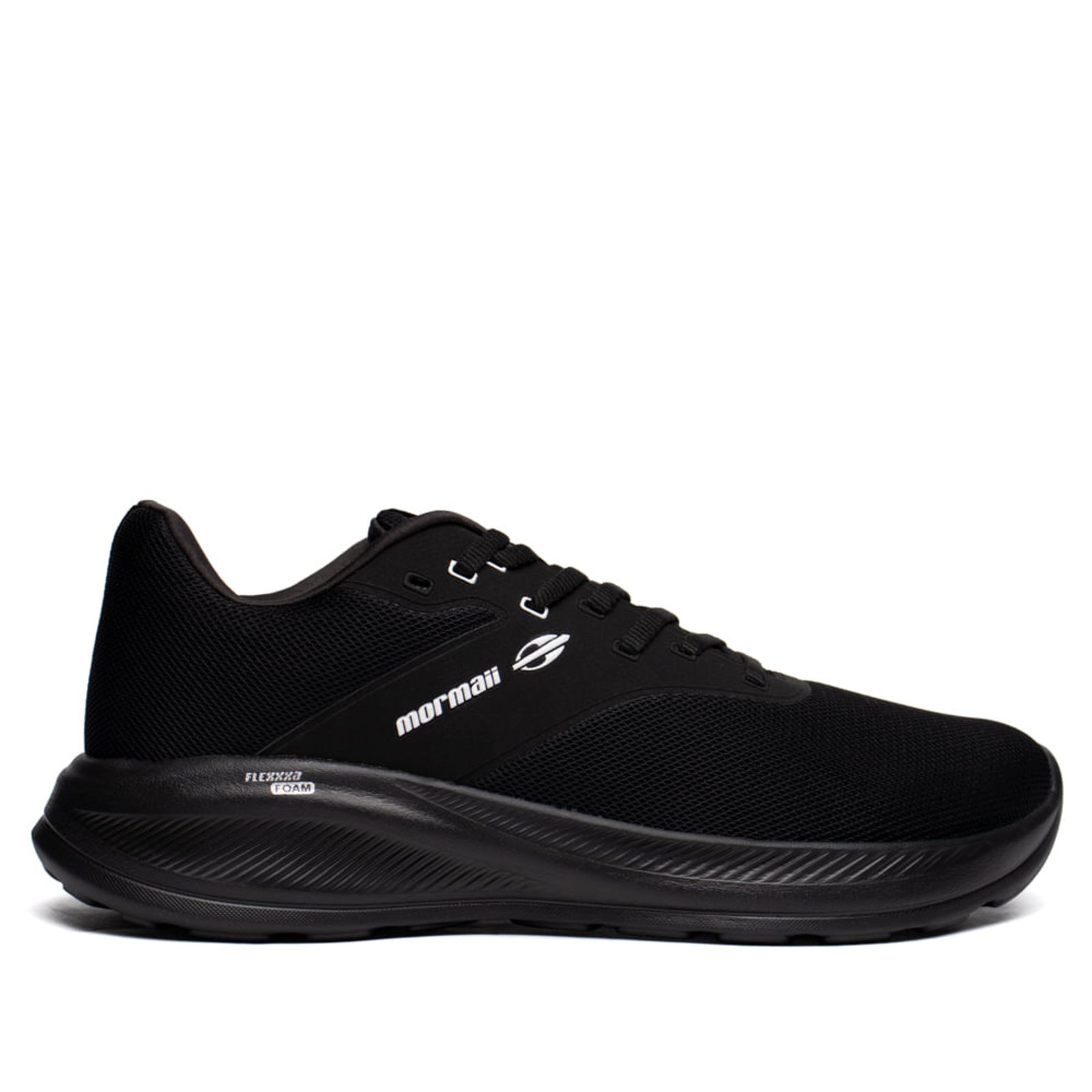 Tênis Masculino Mormaii Energy Corrida Treino Preto/Branco